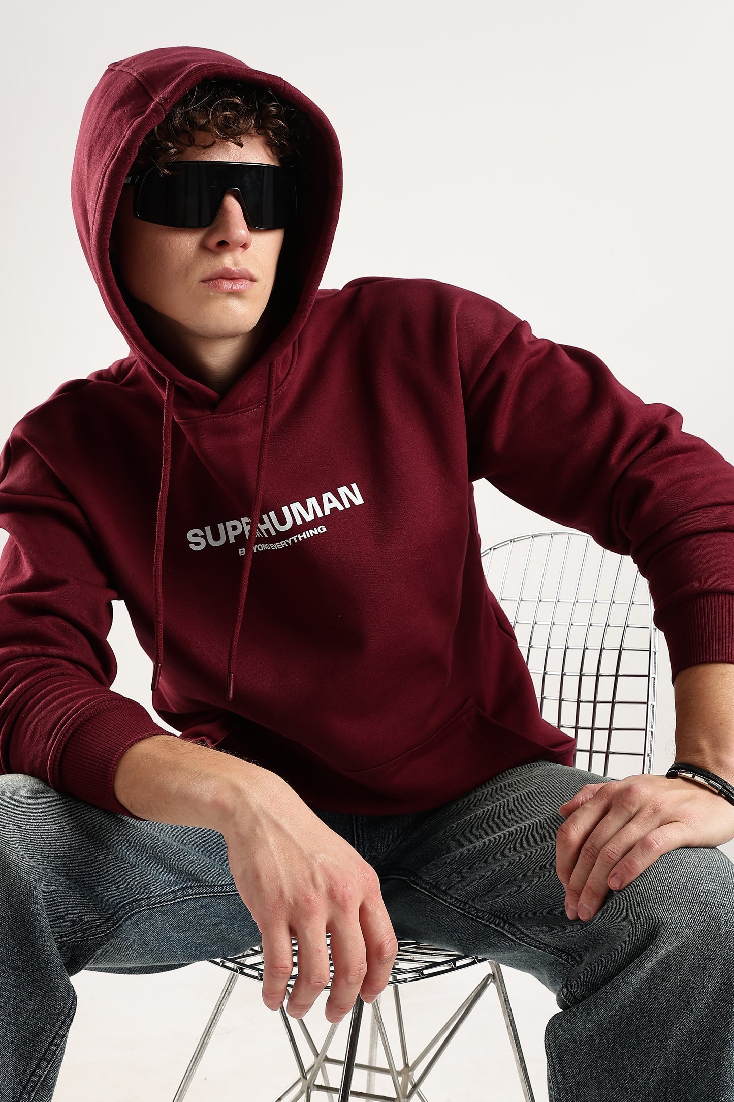 SUPER HUMAN OVERSIZED HOODIE MEN'S