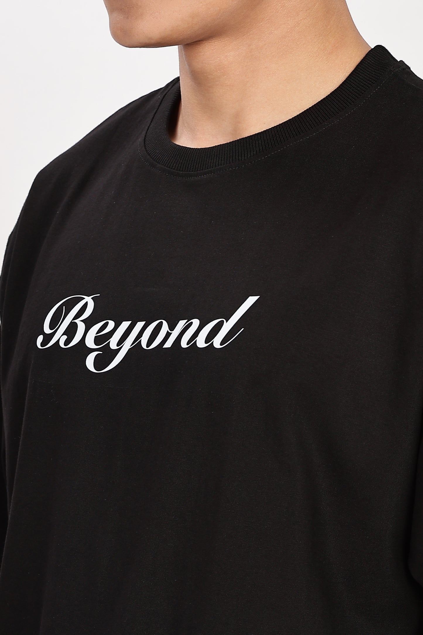 Black Doodle Oversized T-Shirt