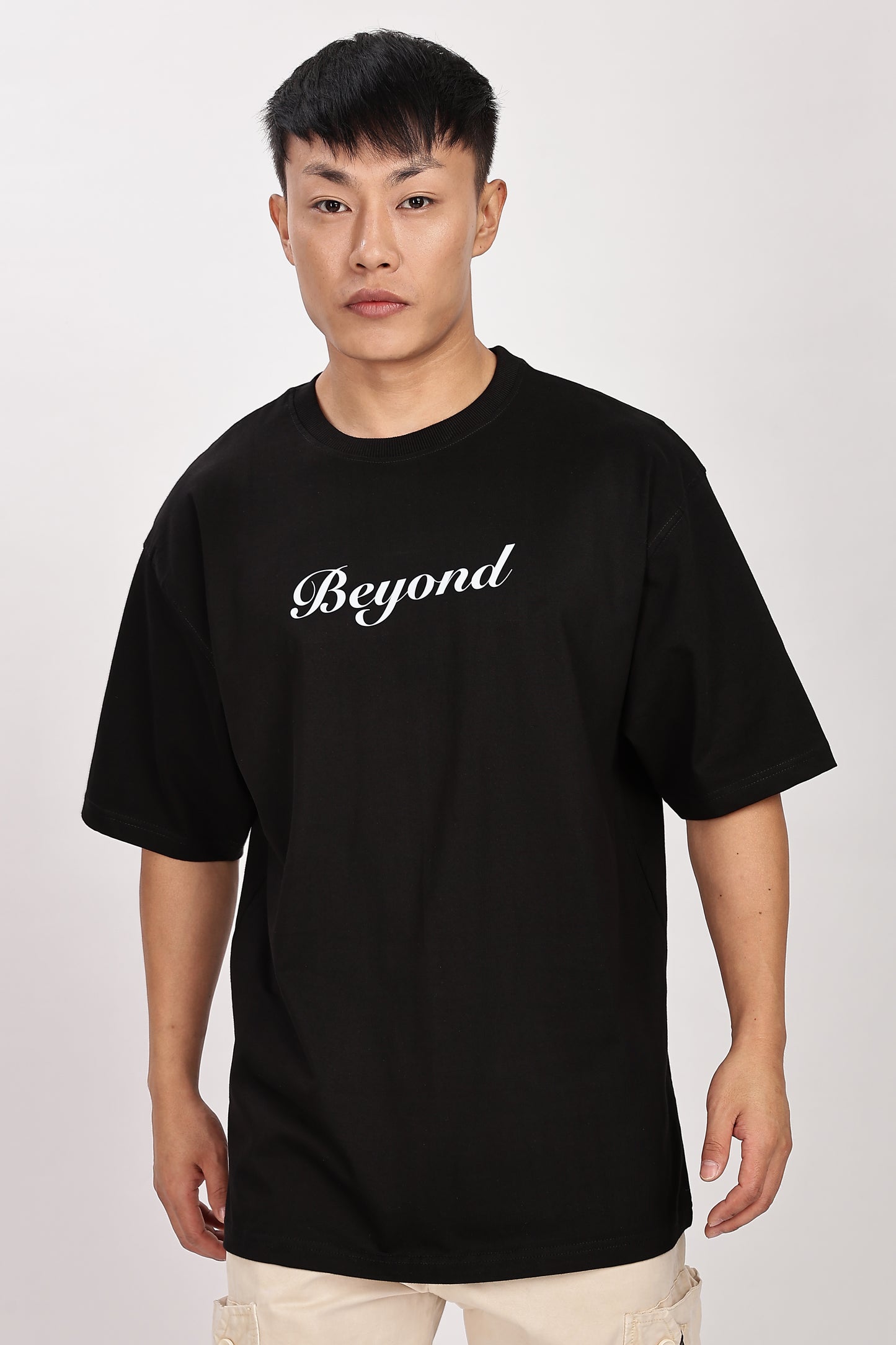 Black Doodle Oversized T-Shirt