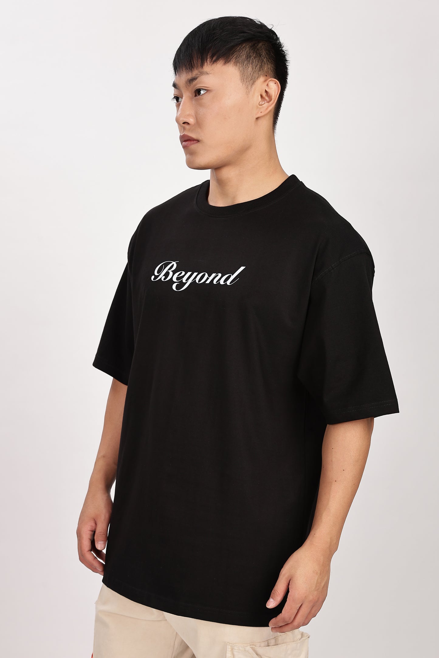 Black Doodle Oversized T-Shirt