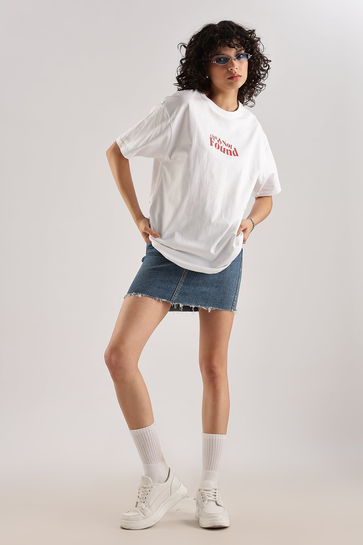 Chill Not Found Oversized T-Shirt