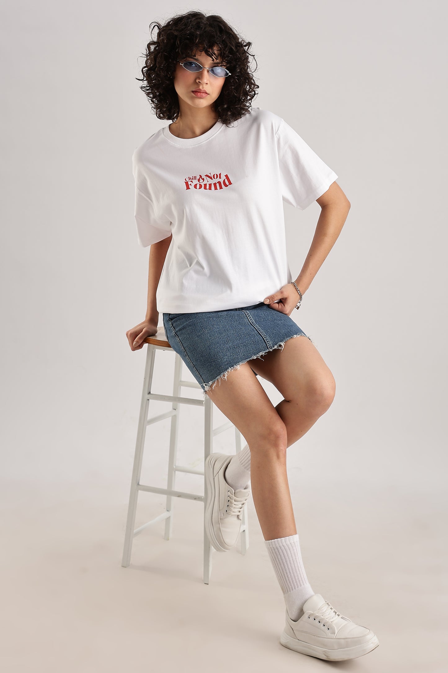 Chill Not Found Oversized T-Shirt