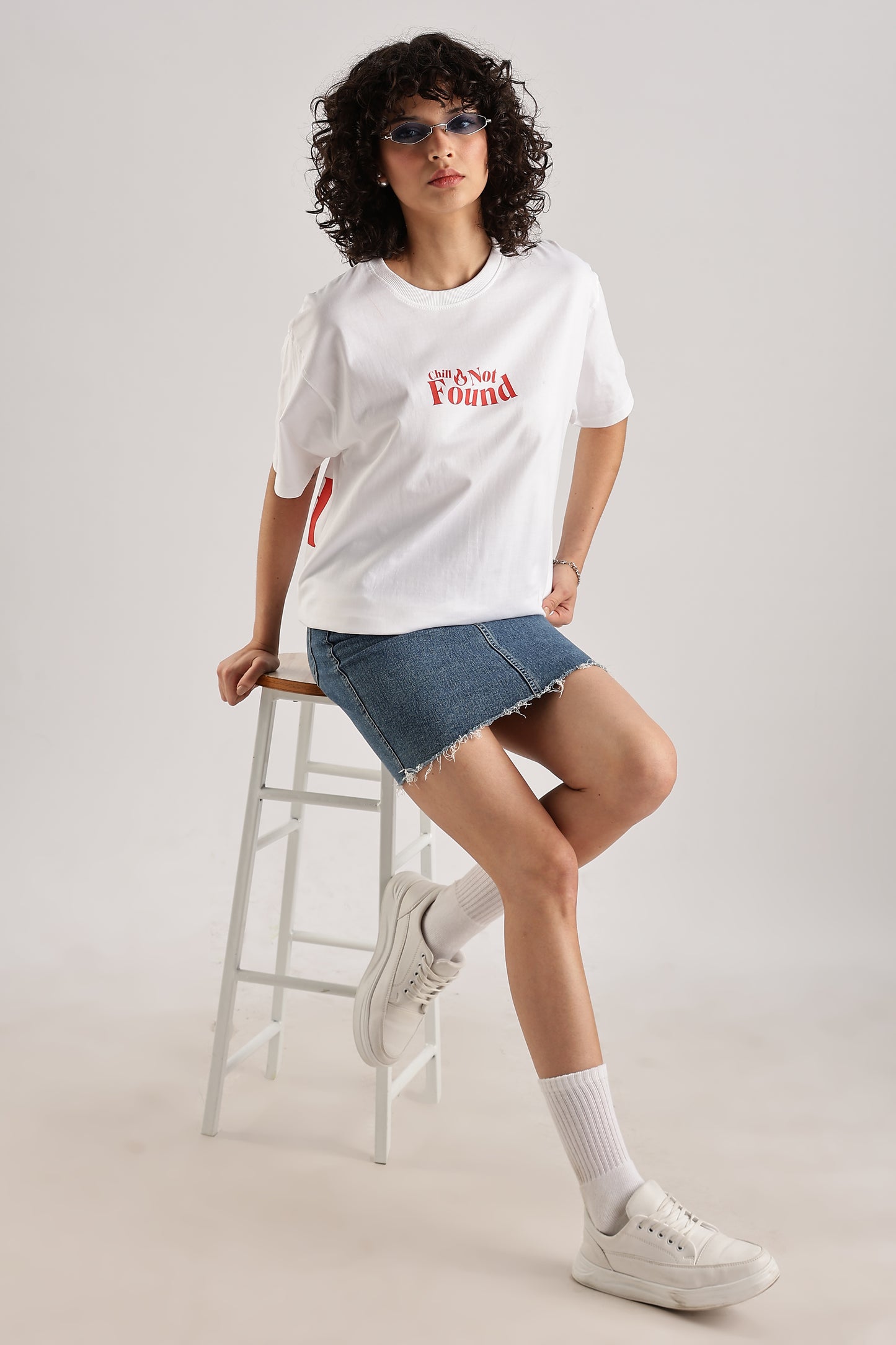 Chill Not Found Oversized T-Shirt