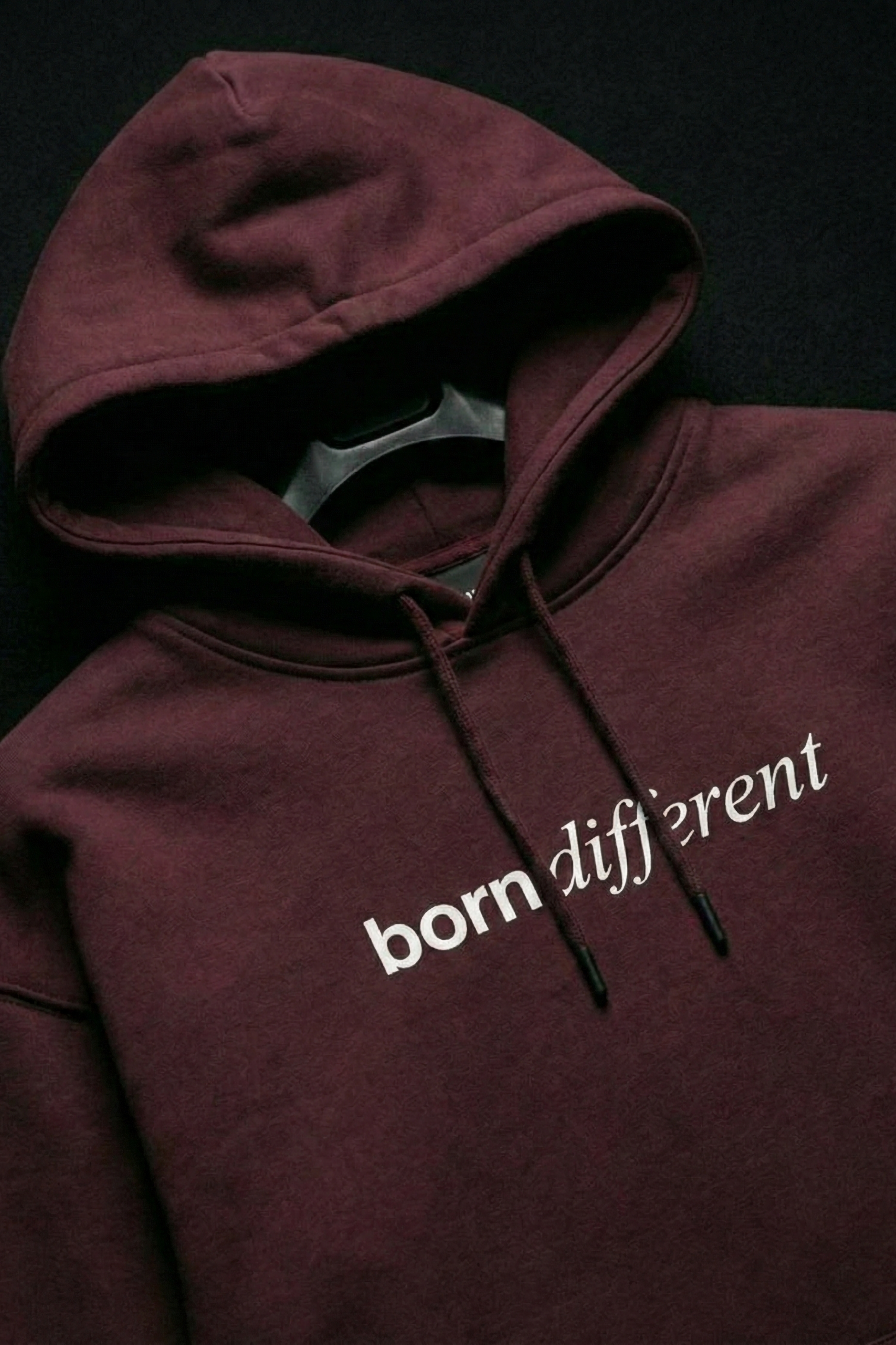 BORN DIFFERENT OVERSIZED HOODIE