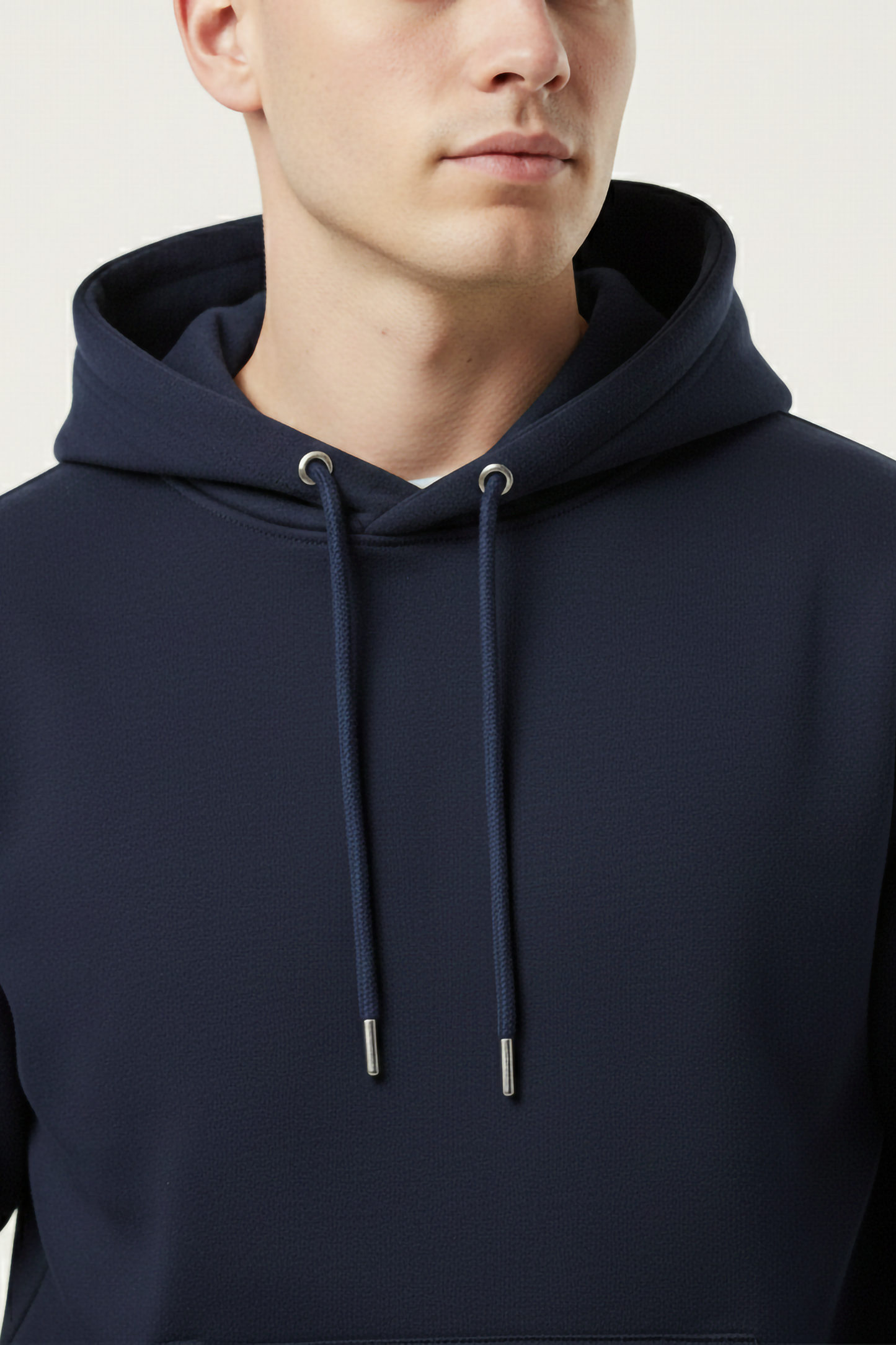 NAVY BLUE OVERSIZED HOODIE