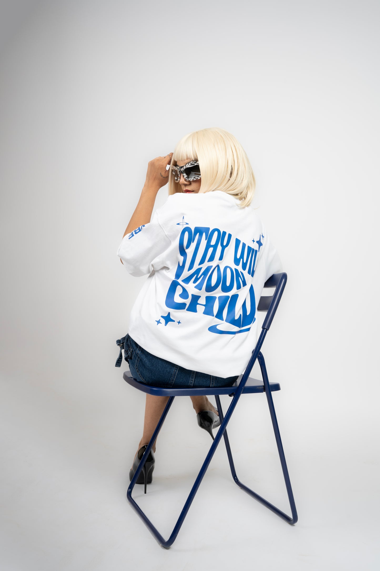 Moon child Oversized T-Shirt (Female)