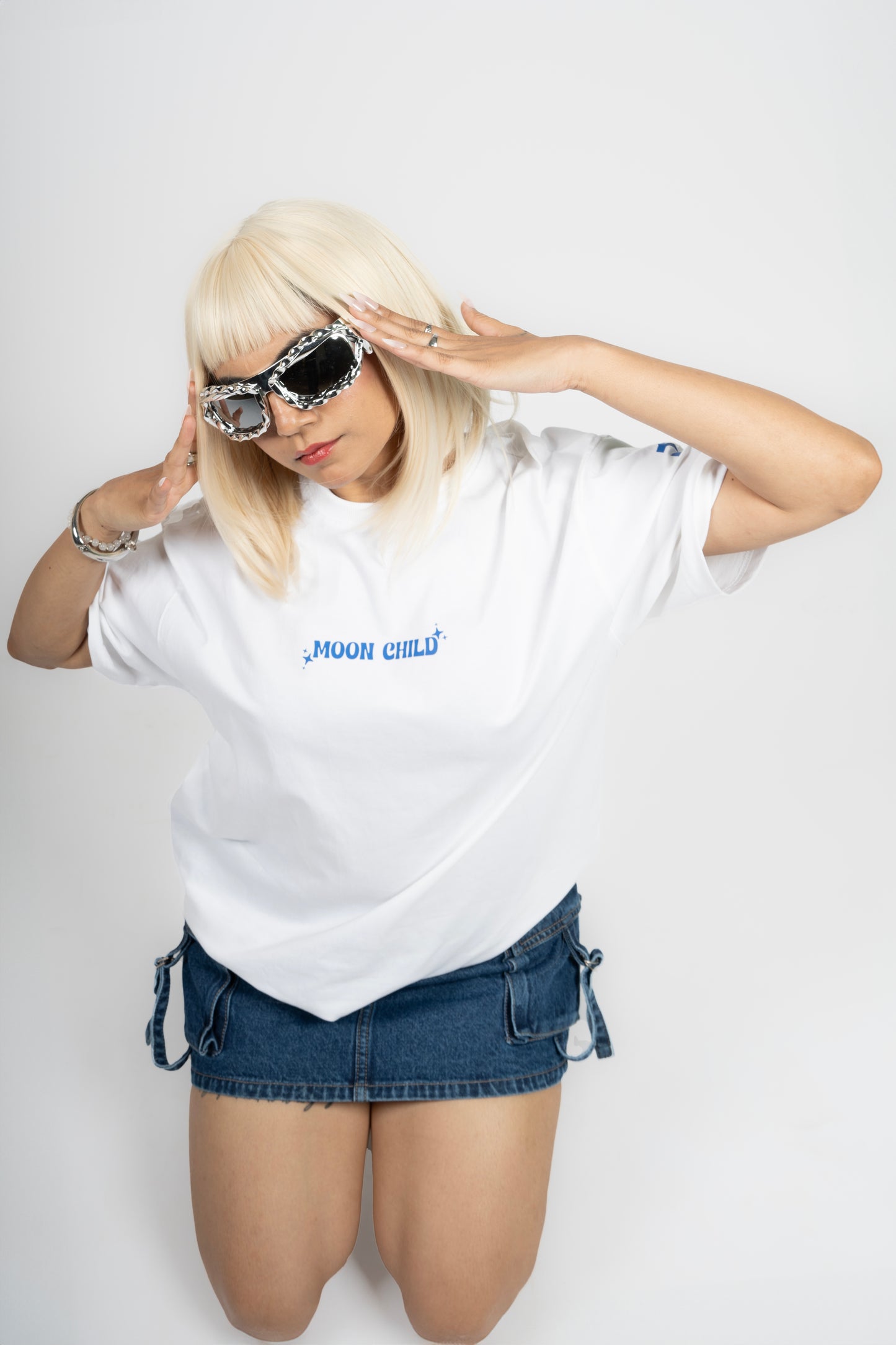 Moon child Oversized T-Shirt (Female)