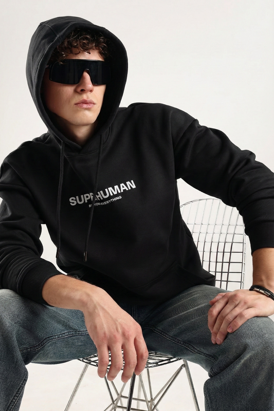 SUPER HUMAN UNISEX OVERSIZED HOODIE