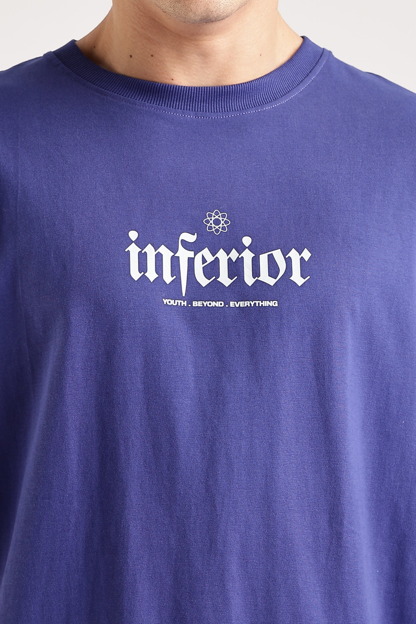 Blue Inferior Oversized T-Shirt (M)