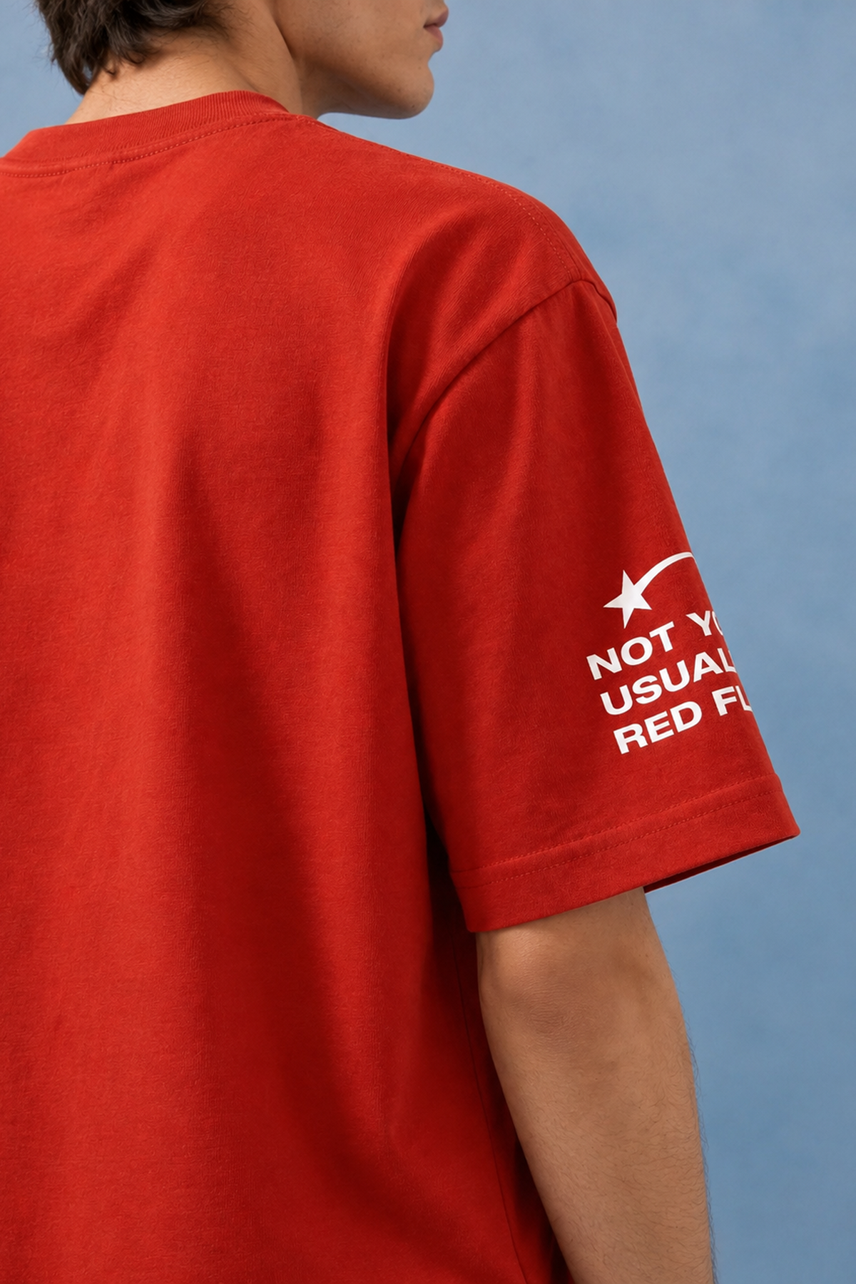 RED FLAG OVERSIZED T-SHIRT