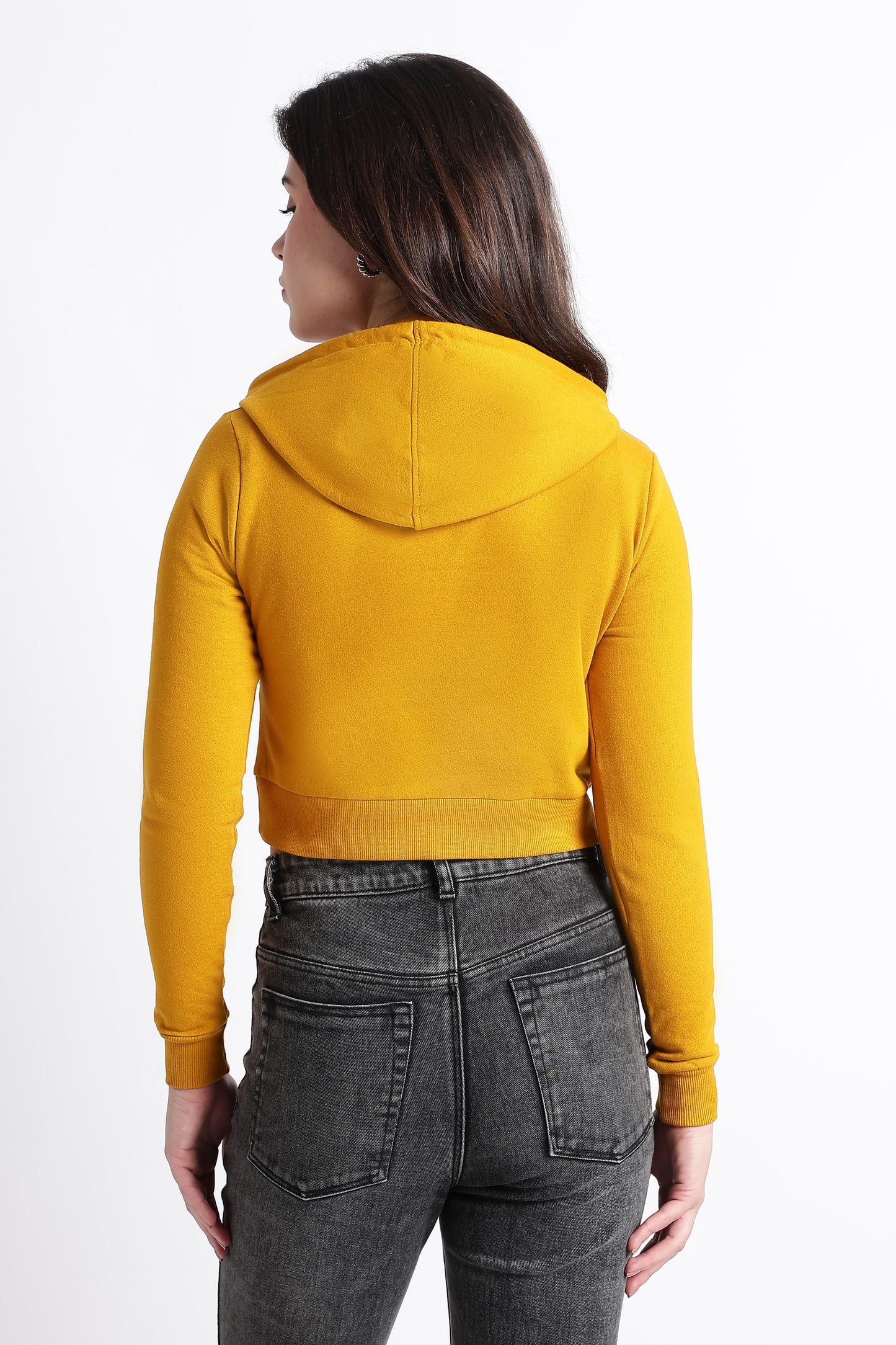 PURE SOUL CROPPED HOODIE