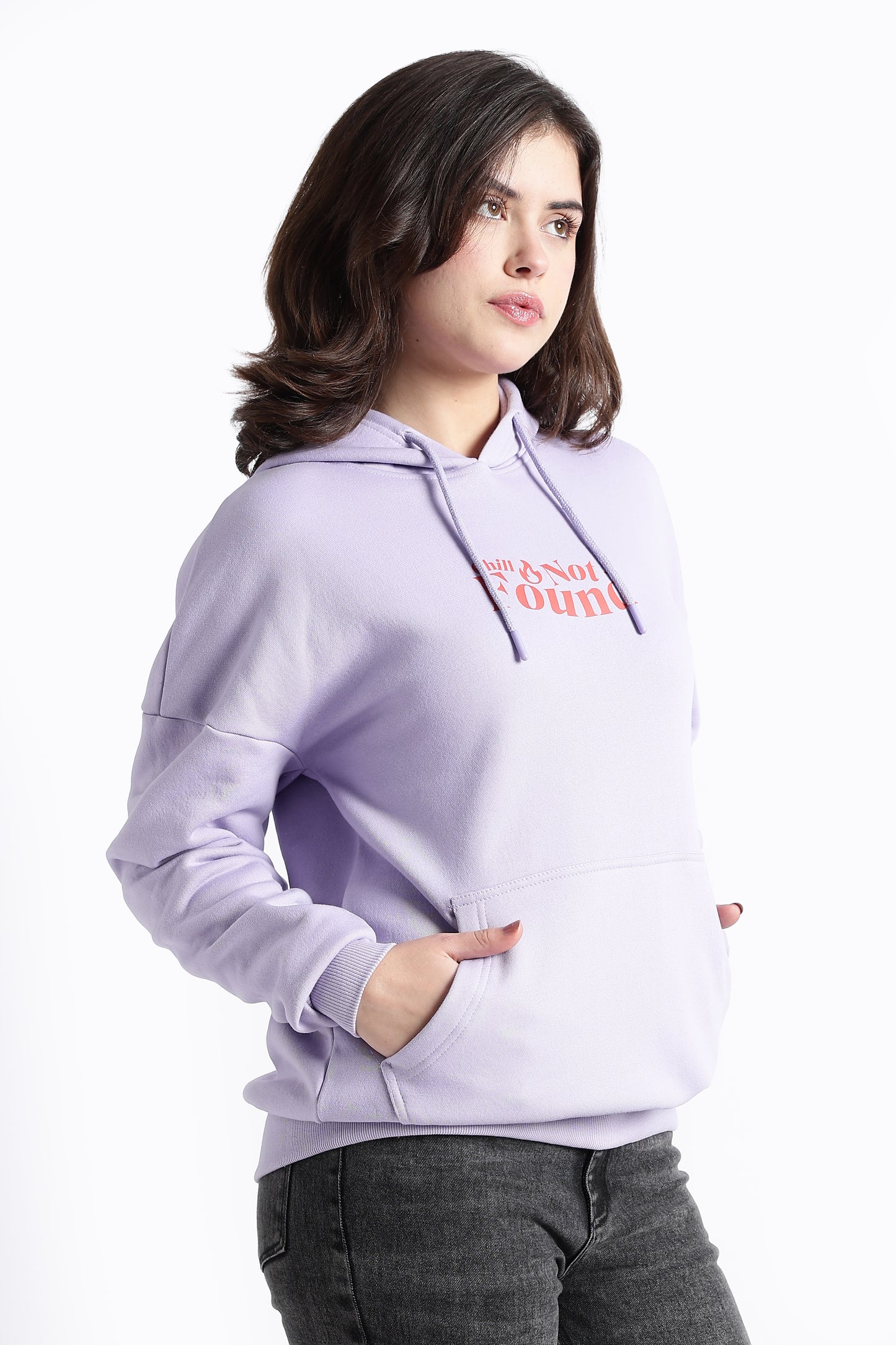 CHILL NOT FOUND OVERSIZED HOODIE