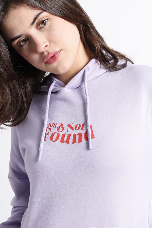 CHILL NOT FOUND OVERSIZED HOODIE