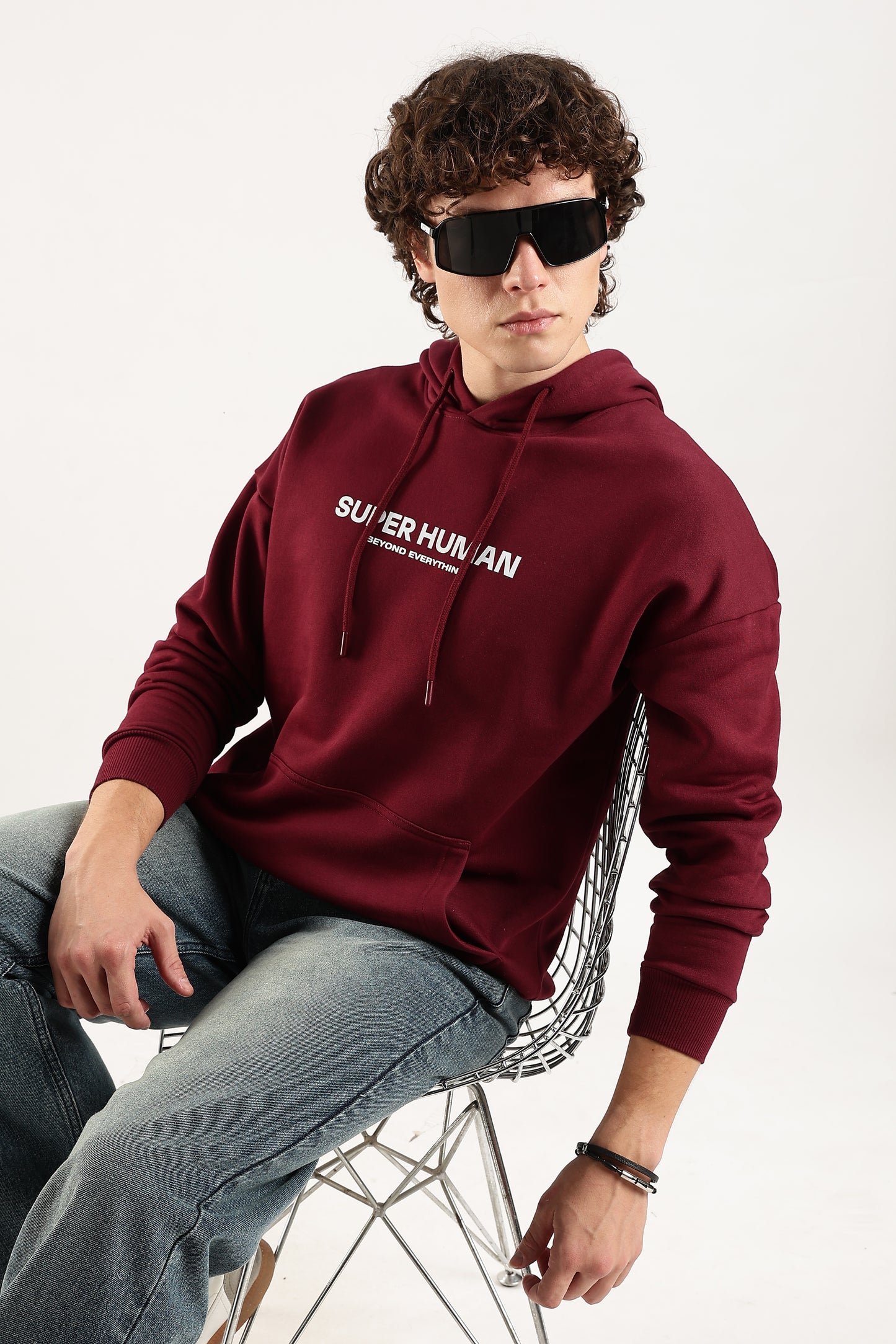 SUPER HUMAN OVERSIZED HOODIE MEN'S