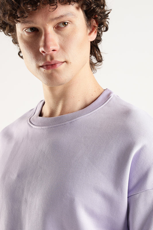 LAVENDER OVERSIZED SWEATSHIRT