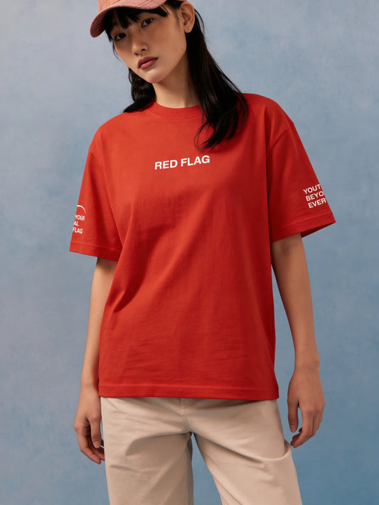 NOT YOUR RED FLAG OVERSIZED UNISEX T-SHIRT