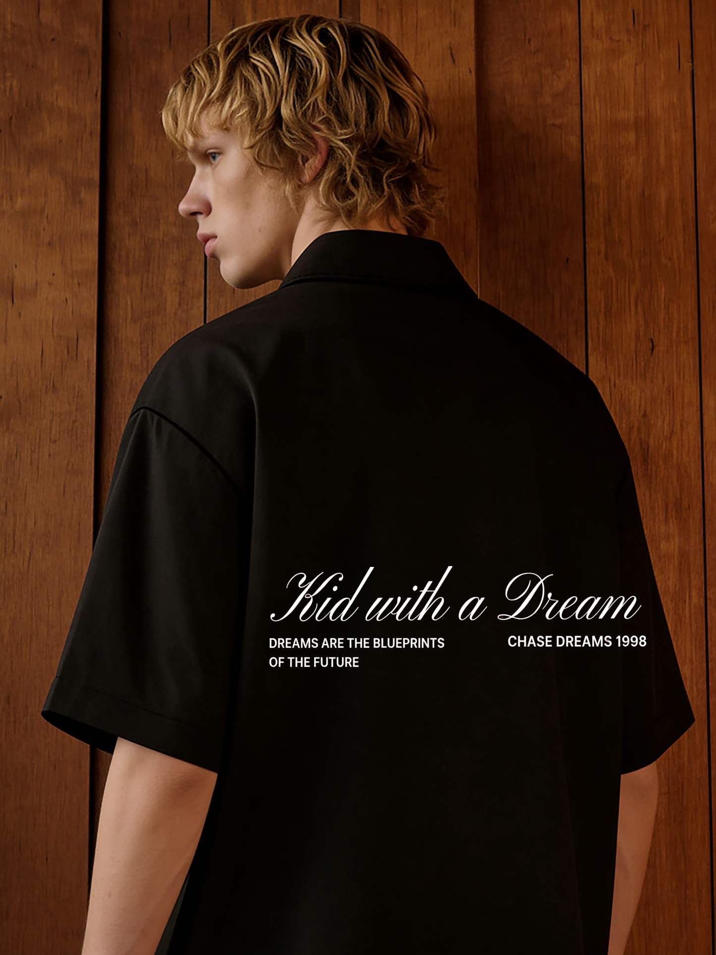KID WITH A DREAM OVERSIZED UNISEX SHIRT