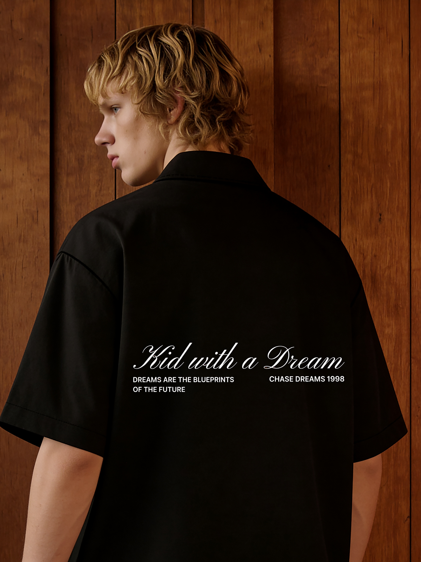 KID WITH A DREAM OVERSIZED UNISEX SHIRT