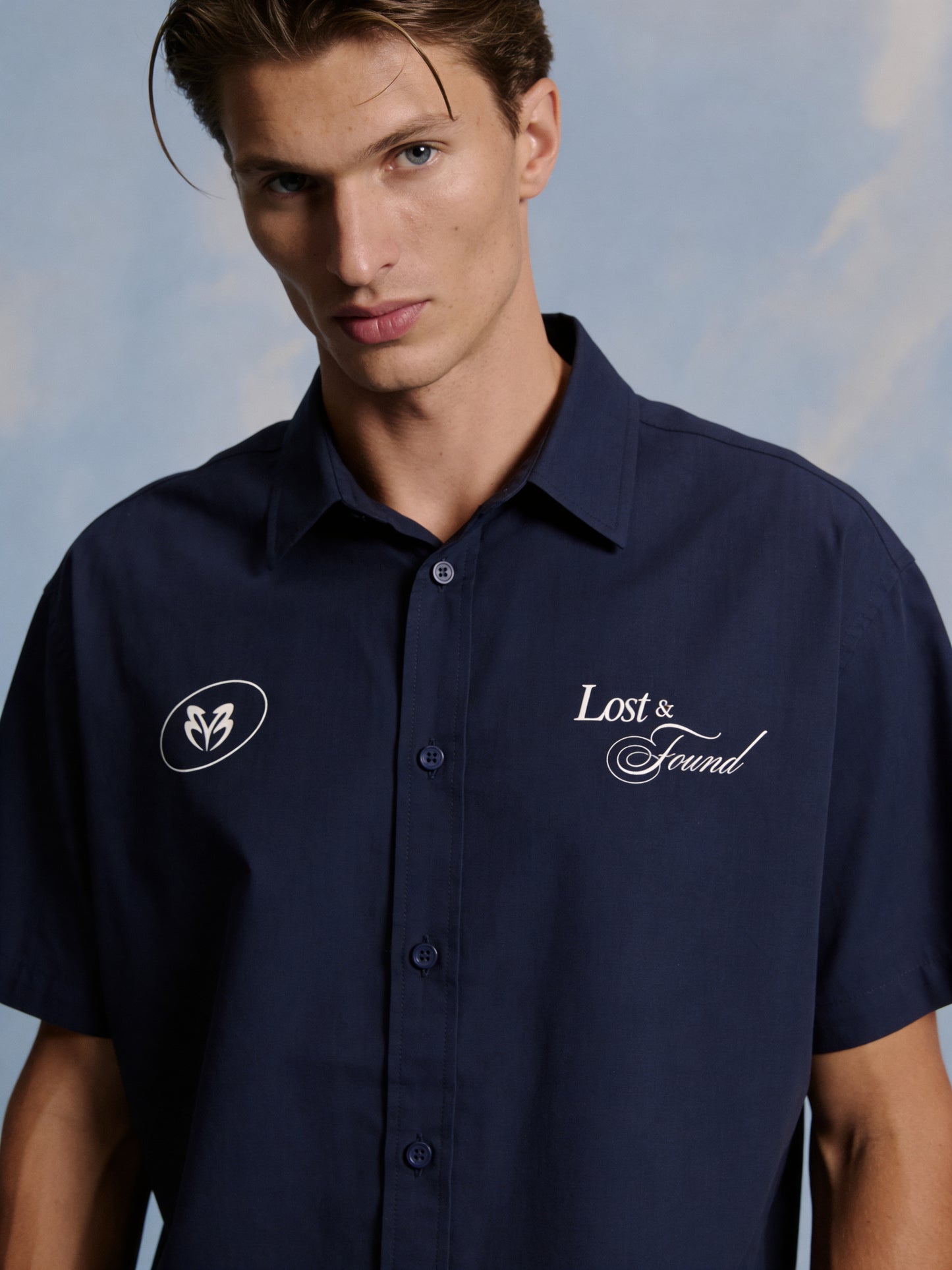 LOST AND FOUND OVERSIZED UNISEX SHIRT