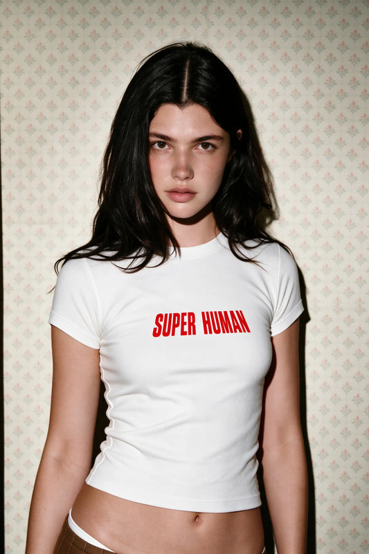 SUPER HUMAN BABY TEE