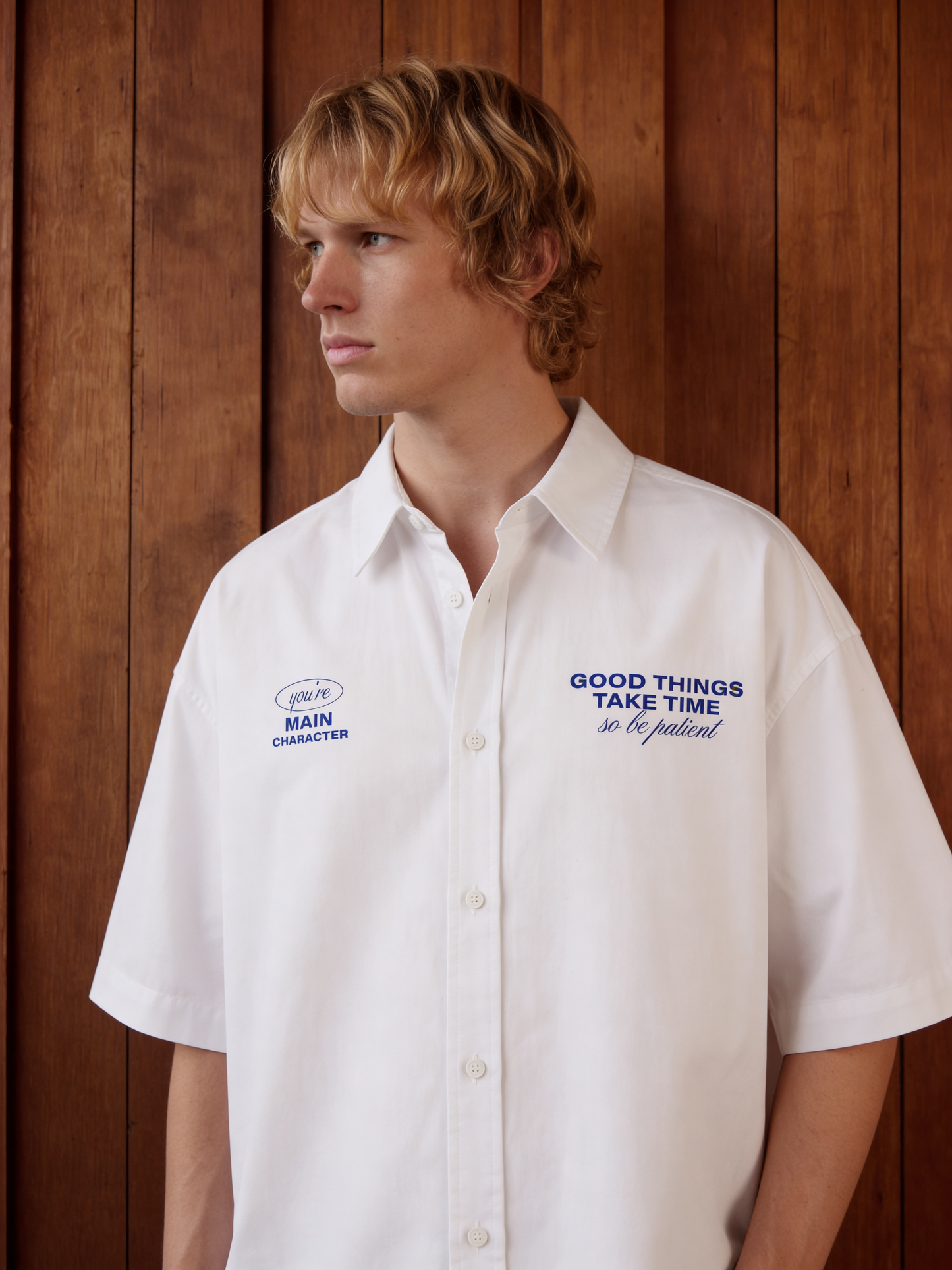 MAIN CHARACTER OVERSIZED UNISEX SHIRT