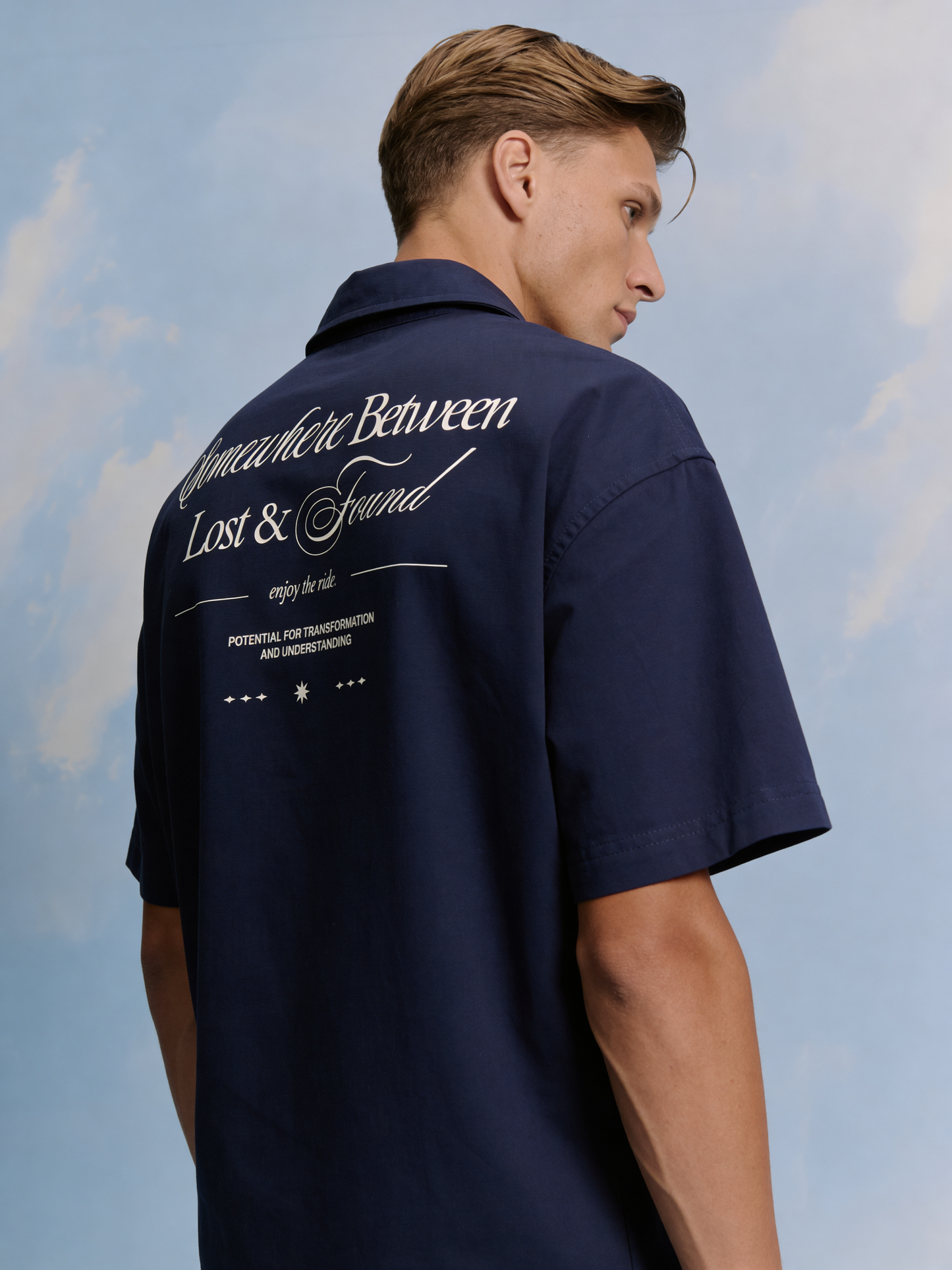 LOST AND FOUND OVERSIZED UNISEX SHIRT