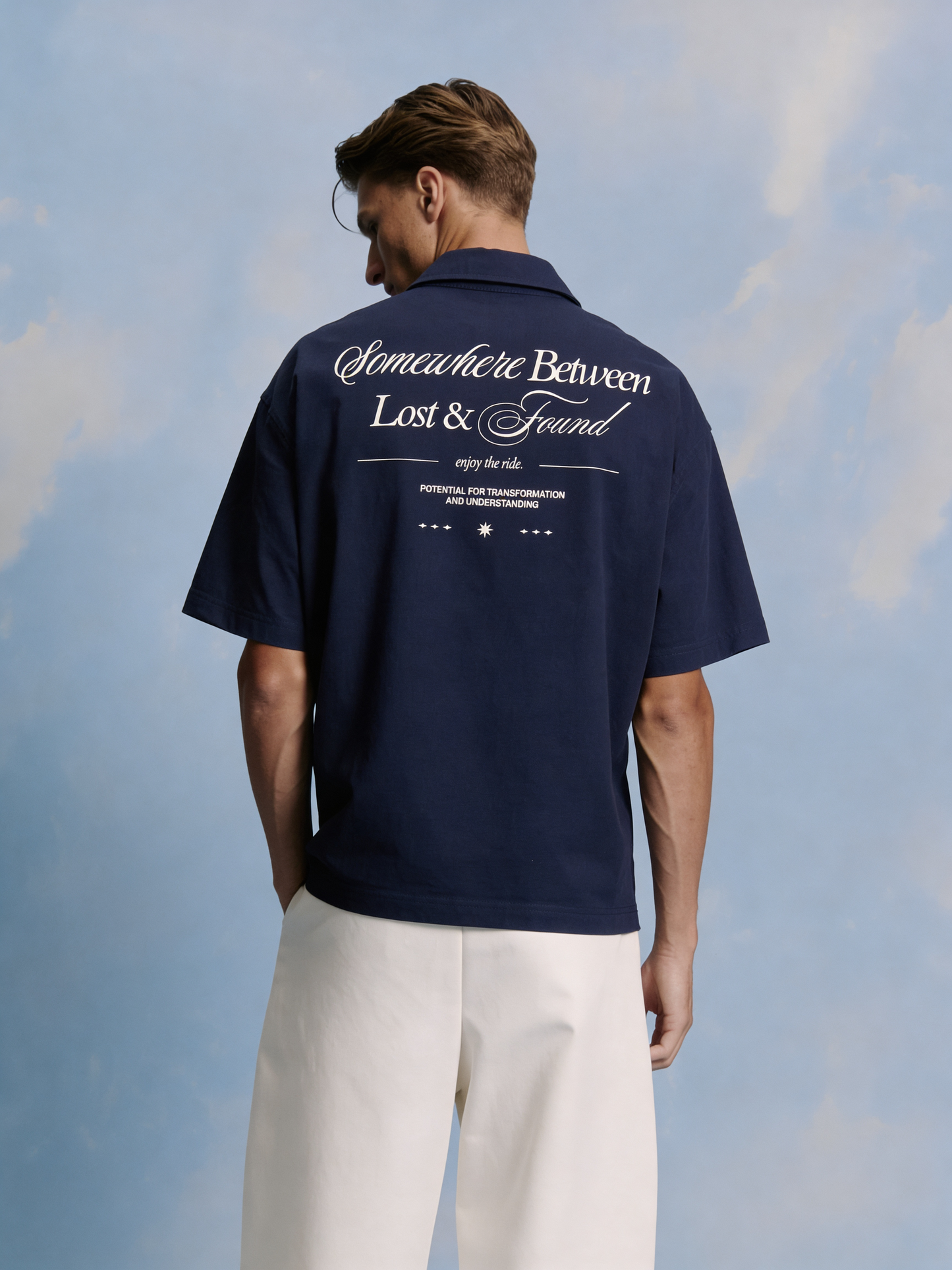 LOST AND FOUND OVERSIZED UNISEX SHIRT