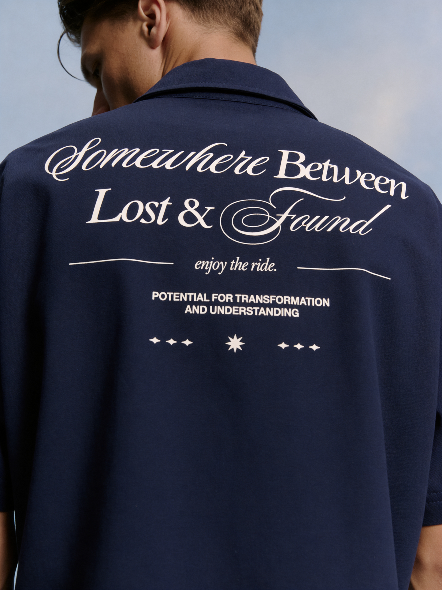 LOST AND FOUND OVERSIZED UNISEX SHIRT