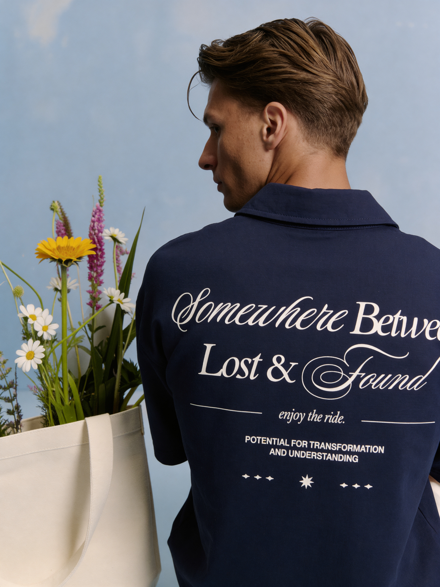 LOST AND FOUND OVERSIZED UNISEX SHIRT