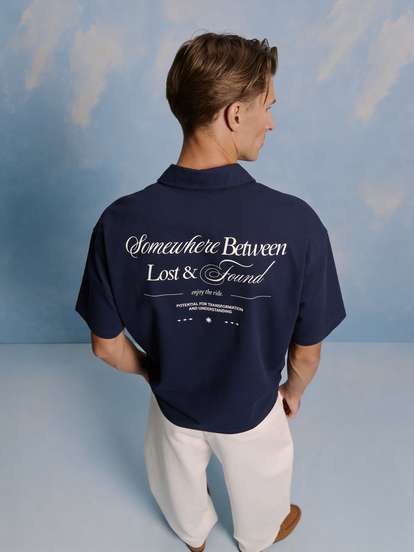 LOST AND FOUND OVERSIZED UNISEX SHIRT