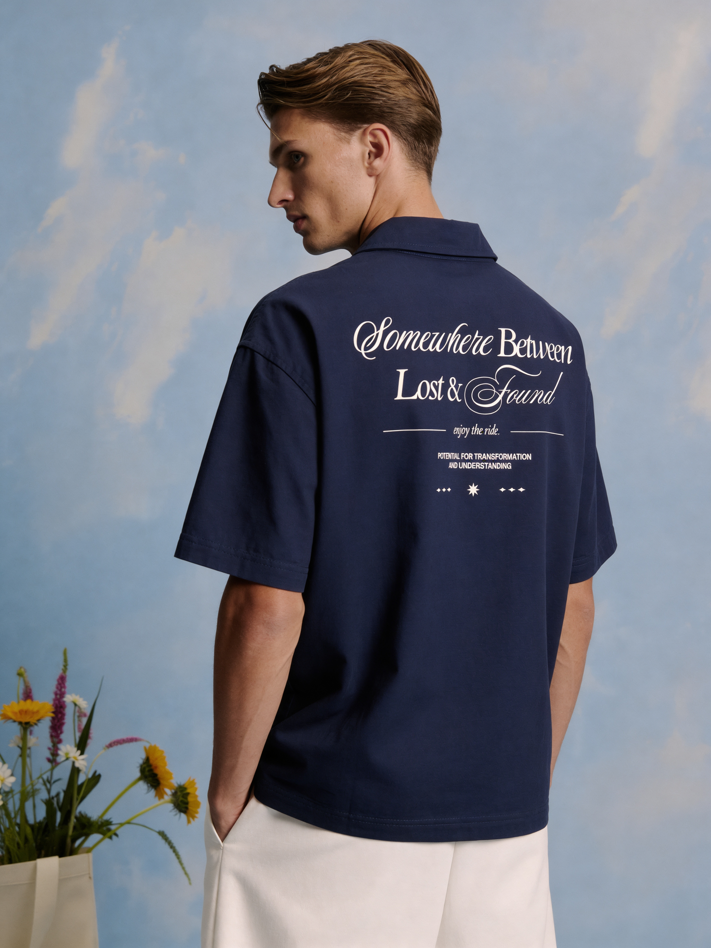 LOST AND FOUND OVERSIZED UNISEX SHIRT