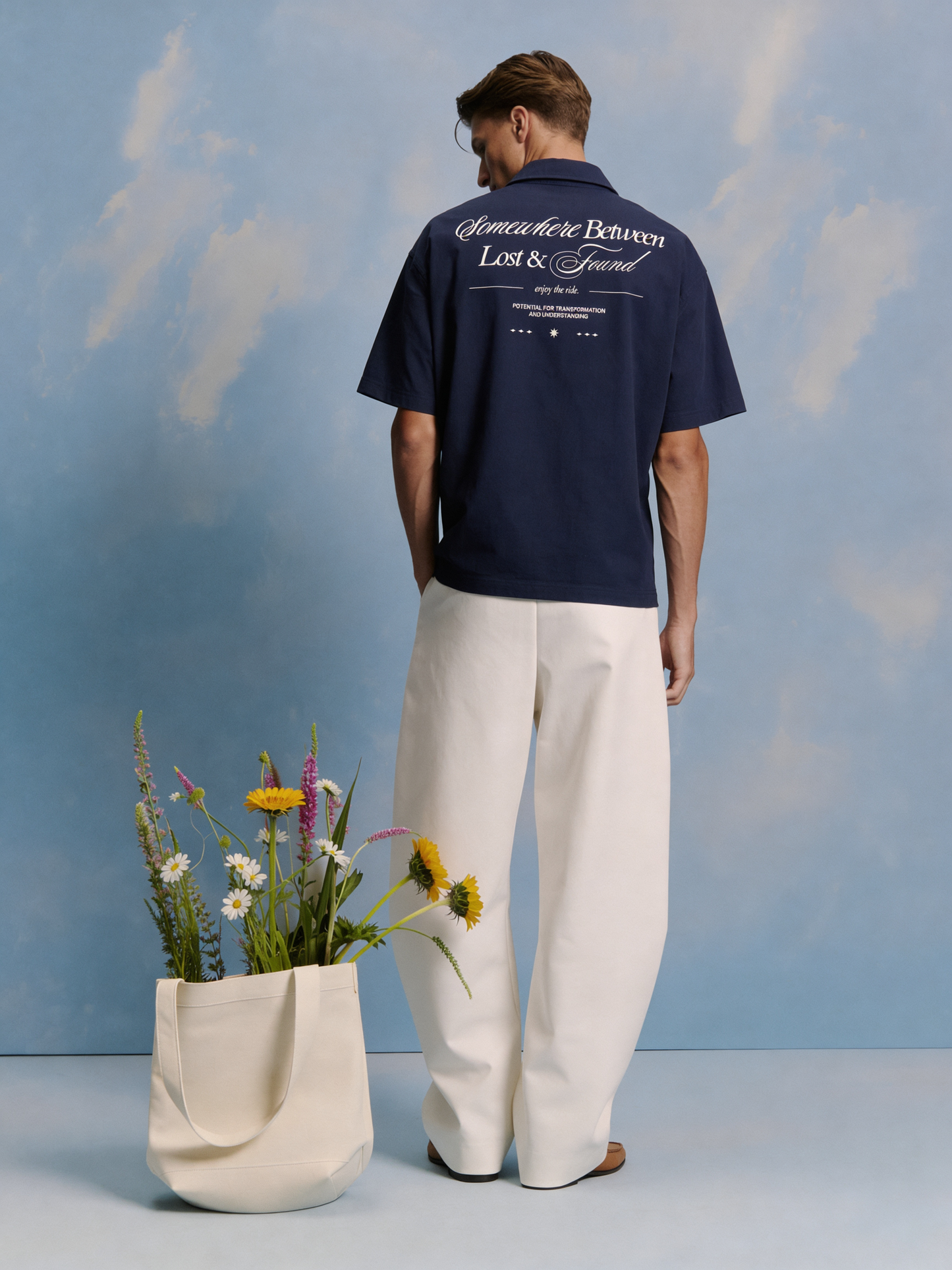 LOST AND FOUND OVERSIZED UNISEX SHIRT
