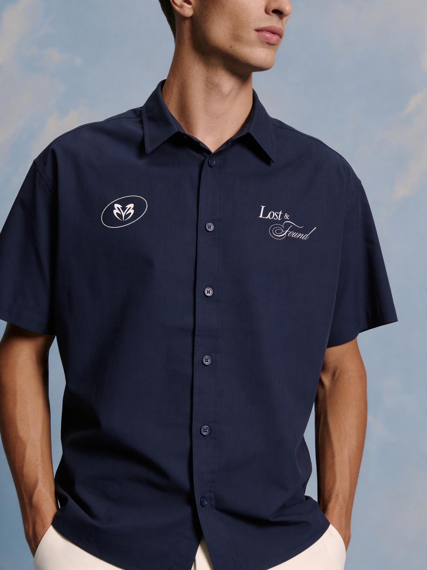 LOST AND FOUND OVERSIZED UNISEX SHIRT