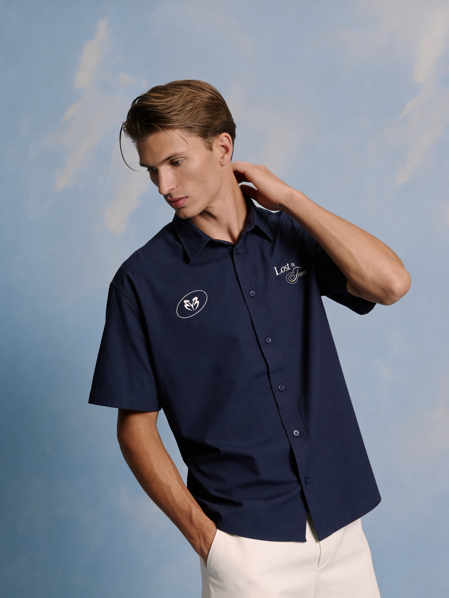 LOST AND FOUND OVERSIZED UNISEX SHIRT