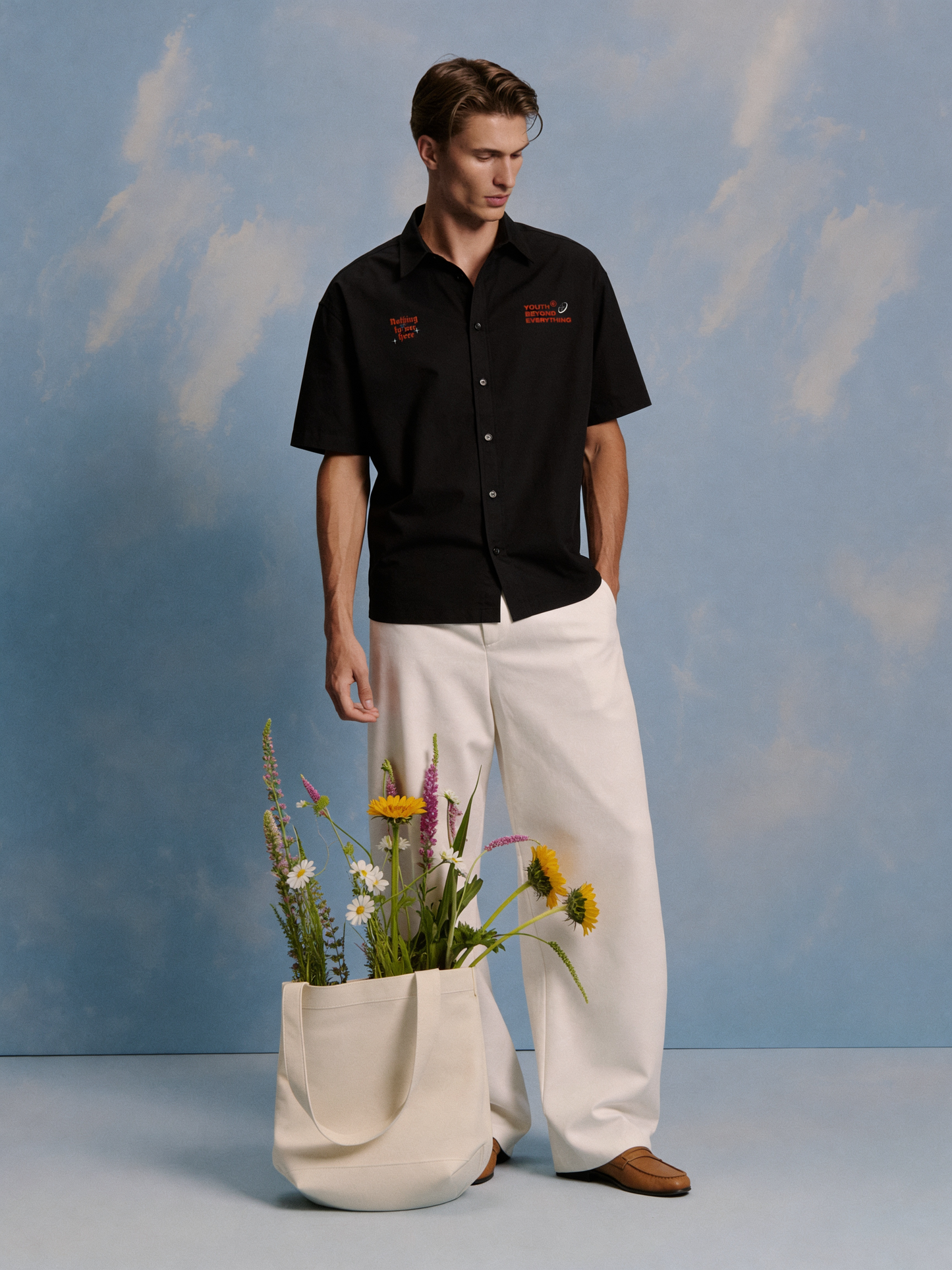NOTHING TO SEE OVERSIZED UNISEX SHIRT