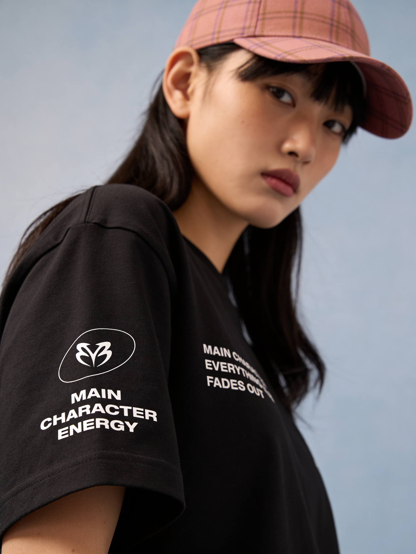 SUPER HUMAN BLACK OVERSIZED UNISEX T-SHIRT