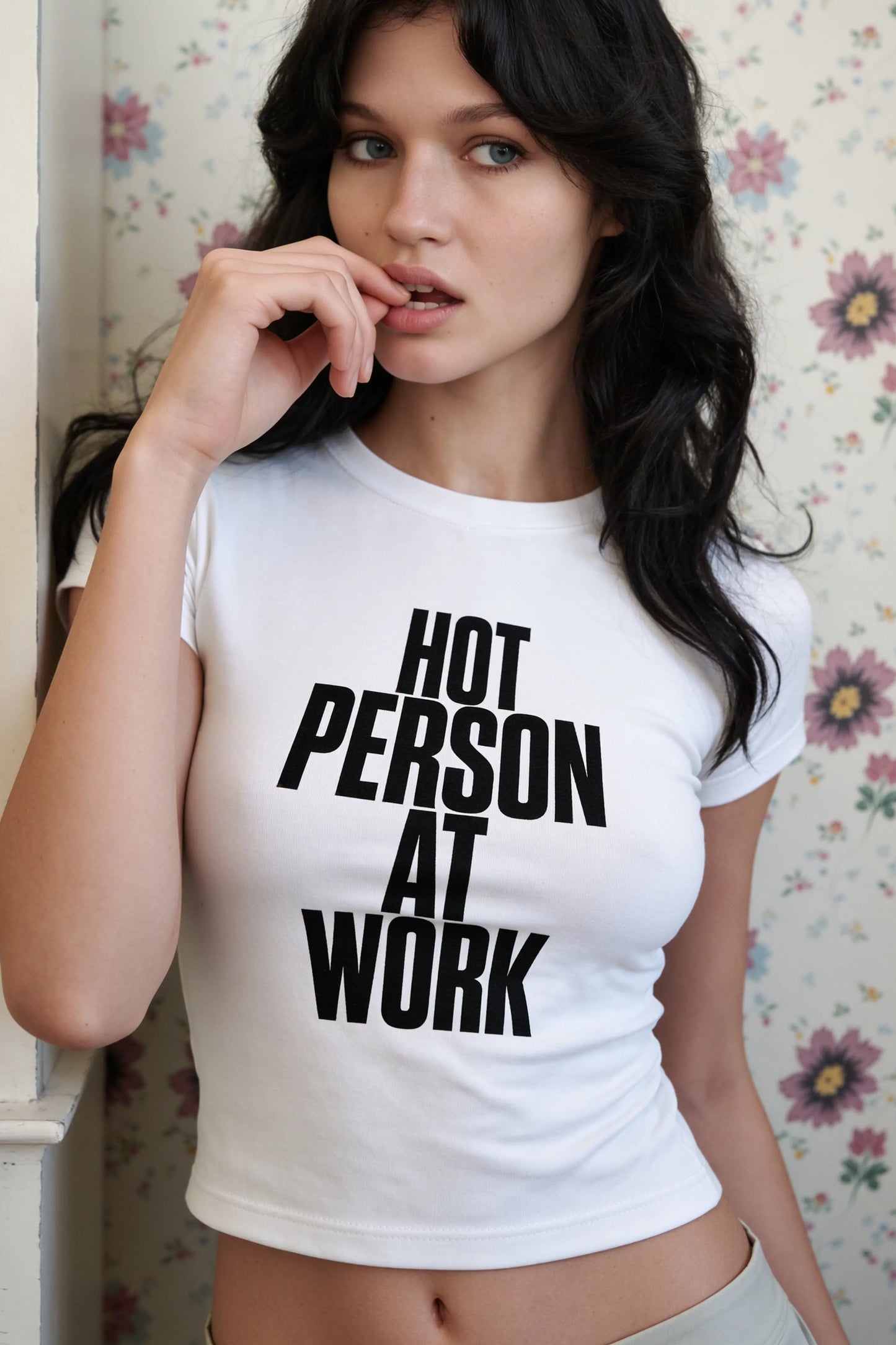 HOT PERSON AT WORK BABY TEE