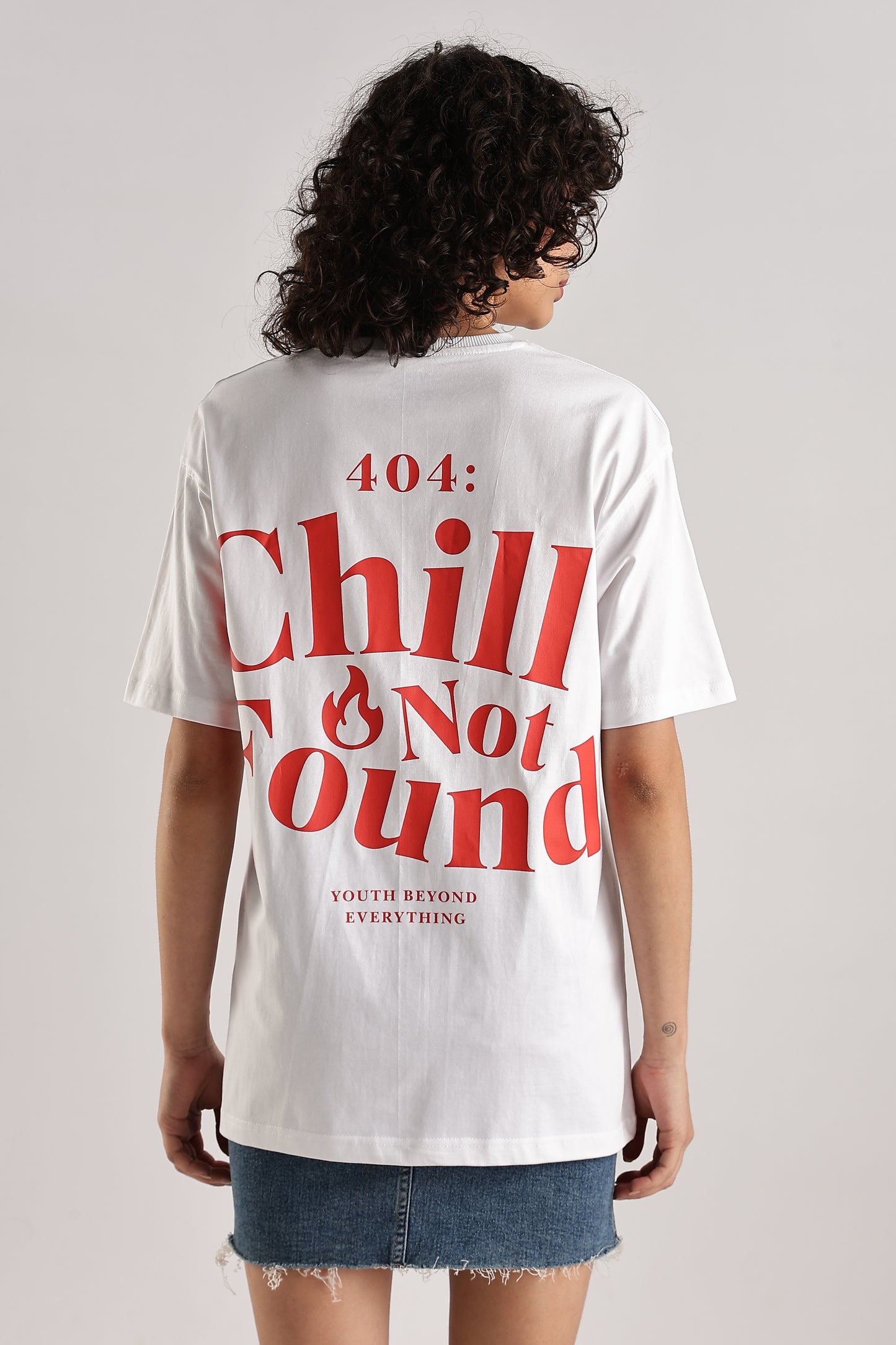Chill Not Found Oversized T-Shirt