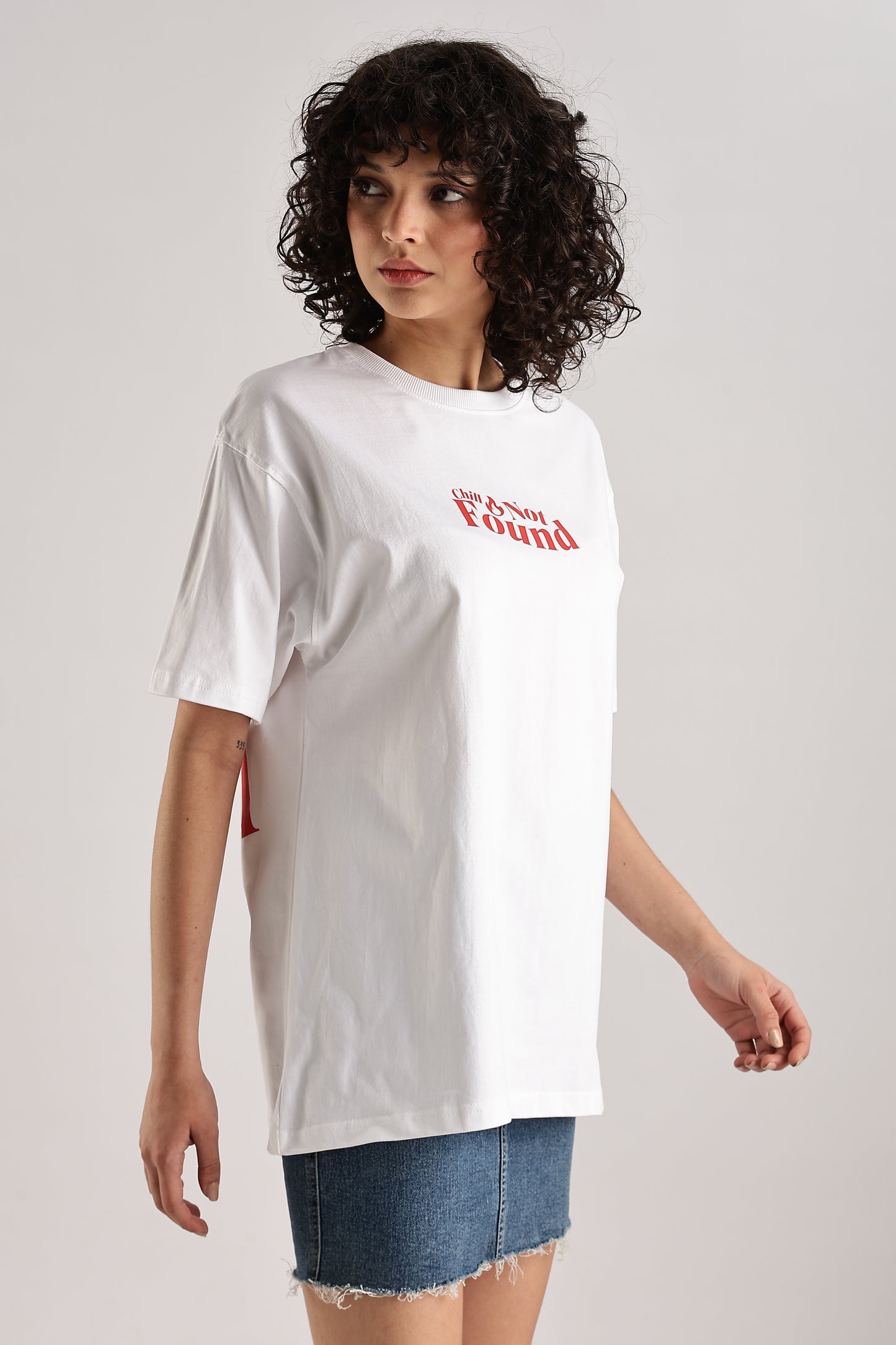 Chill Not Found Oversized T-Shirt