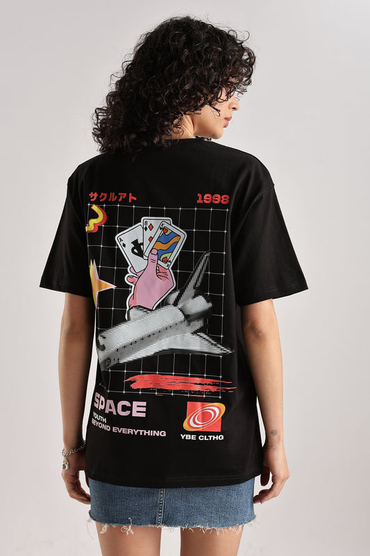 BEYOND SPACE OVERSIZED T-SHIRT