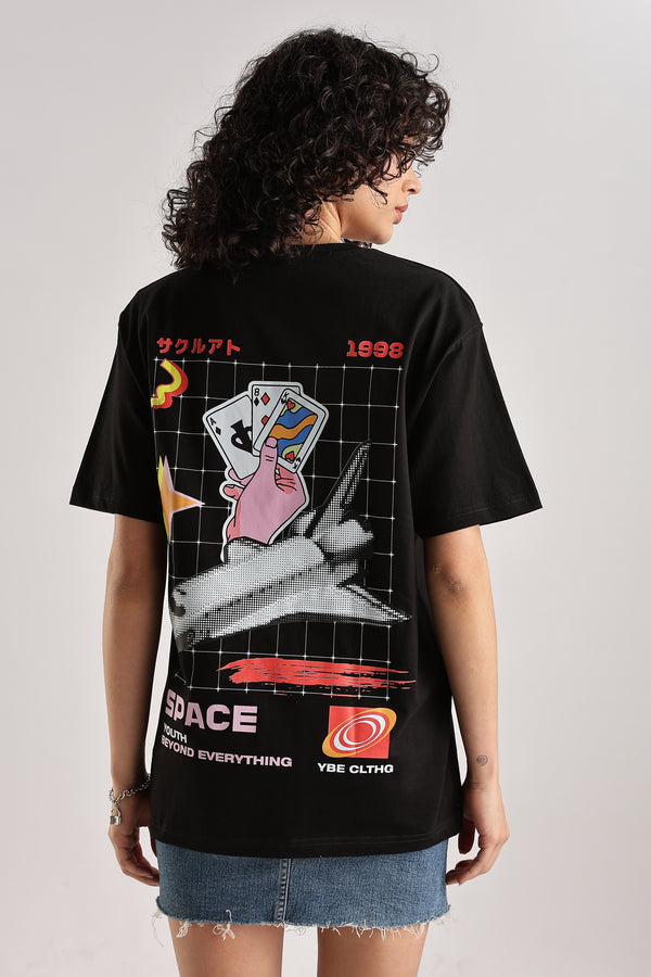 BEYOND SPACE OVERSIZED T-SHIRT