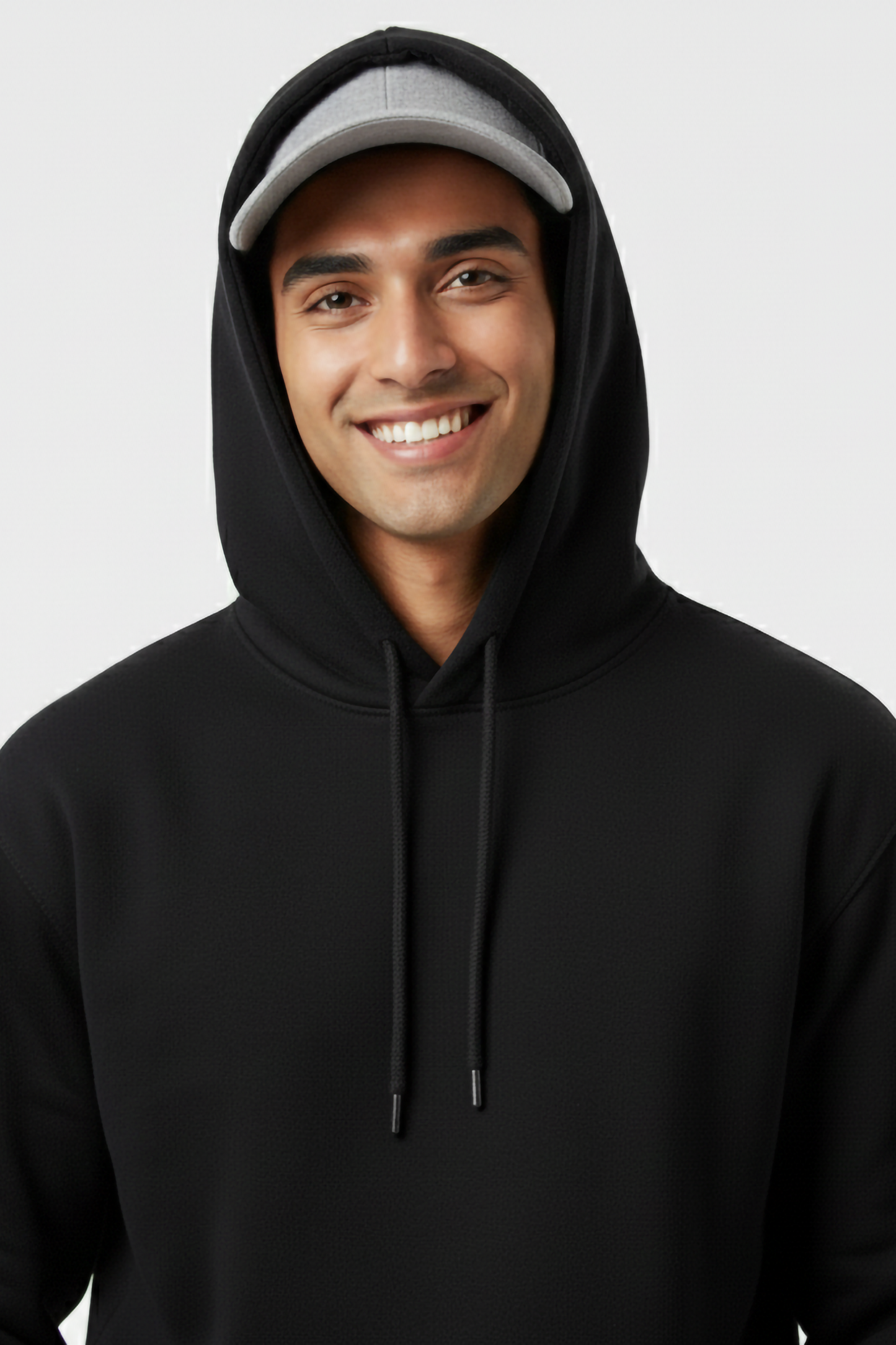 BLACK OVERSIZED HOODIE