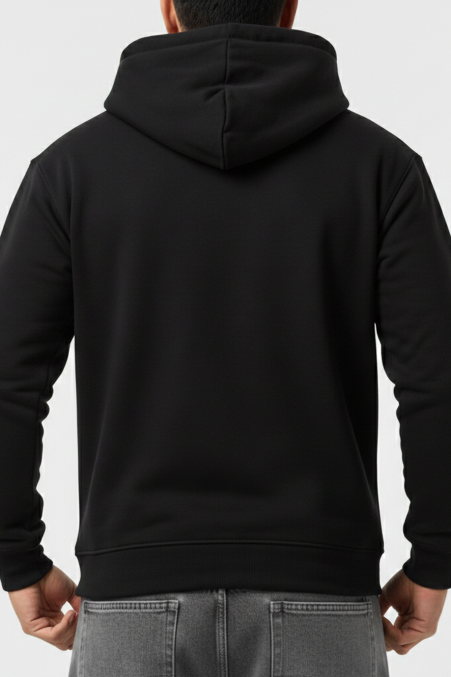 BLACK OVERSIZED HOODIE