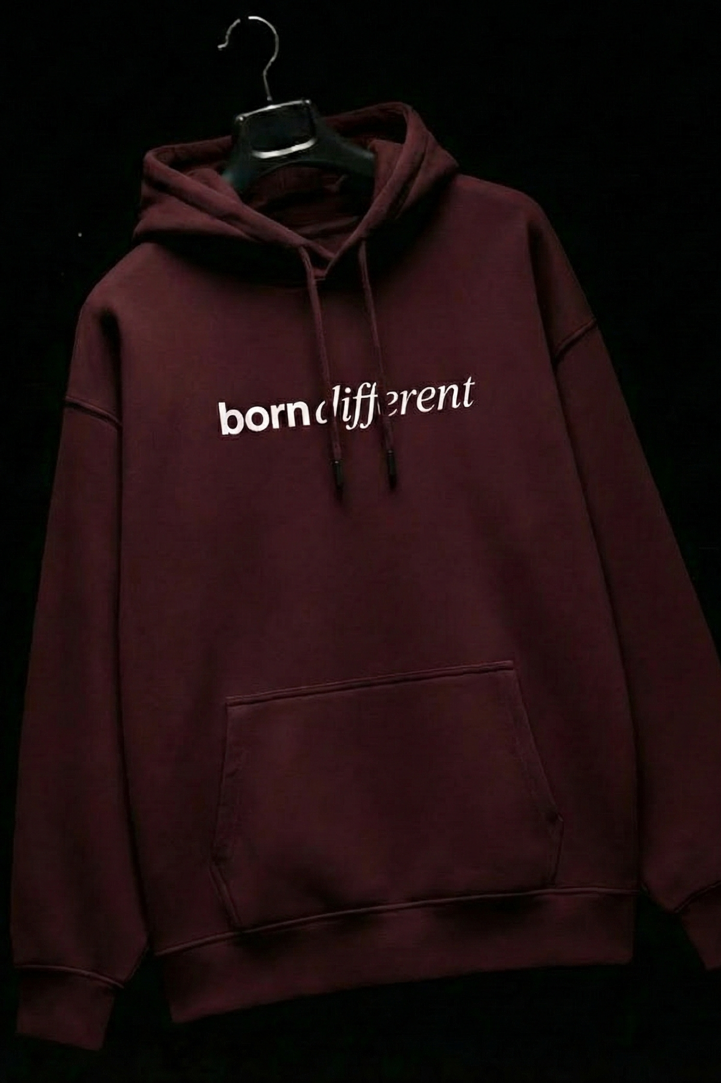 BORN DIFFERENT OVERSIZED HOODIE