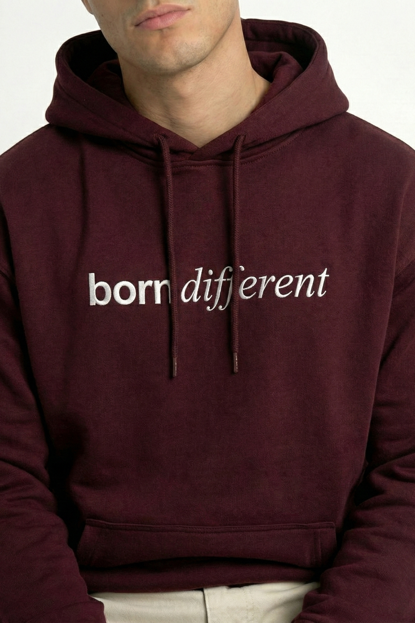 BORN DIFFERENT OVERSIZED HOODIE