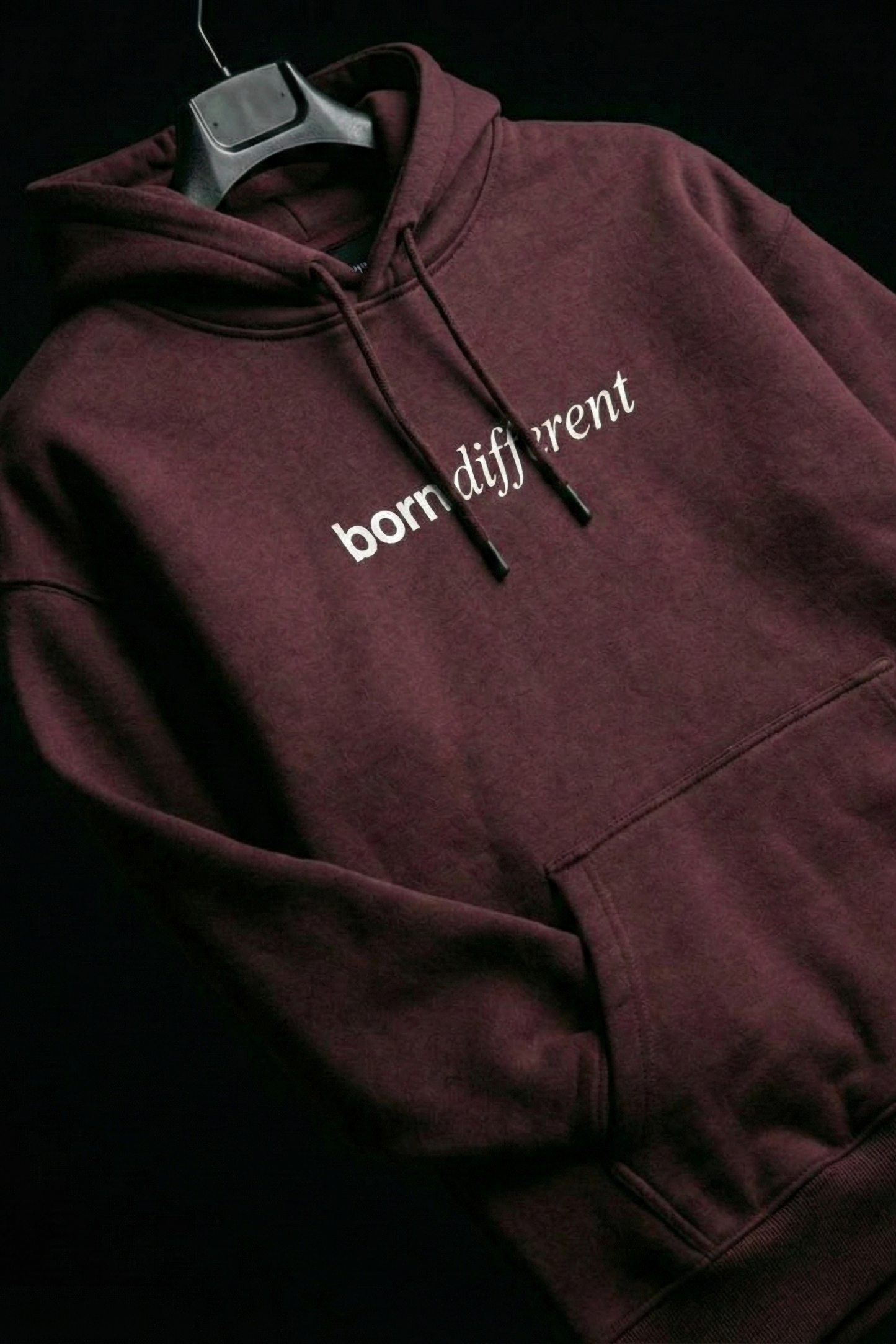 BORN DIFFERENT OVERSIZED HOODIE