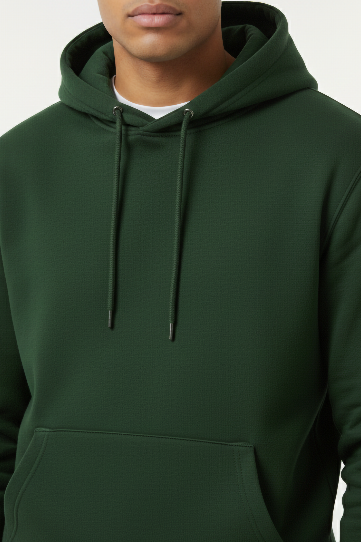 BOTTLE GREEN OVERSIZED HOODIE