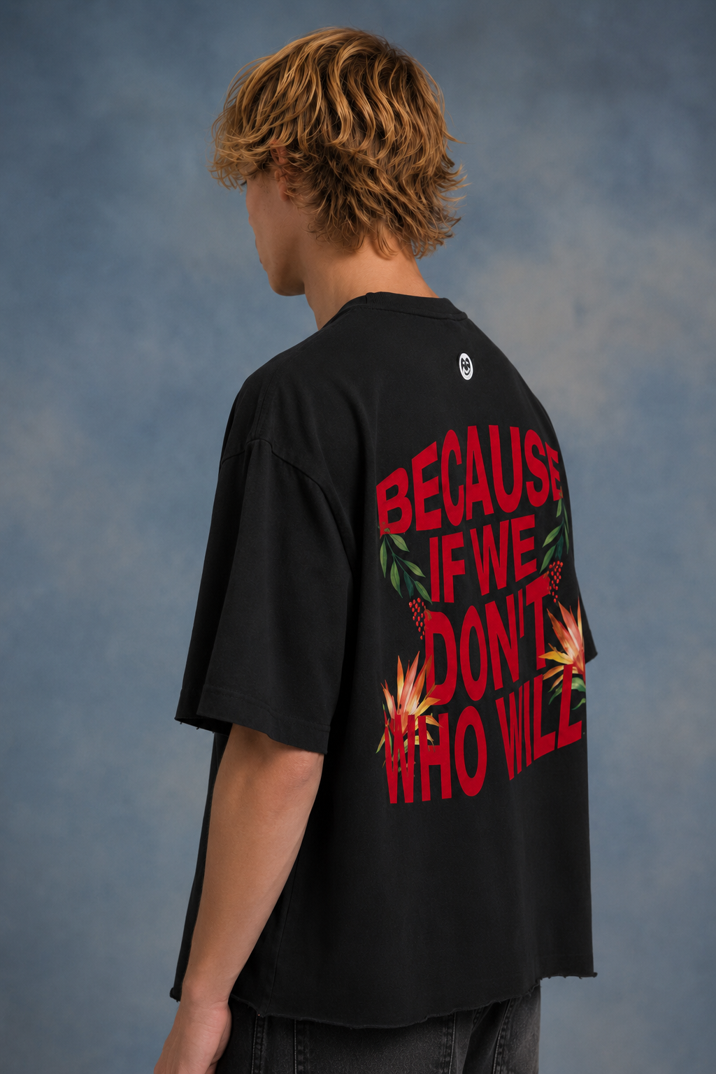 BECAUSE IF WE DON'T BOXY OVERSIZED CROPPED LENGTH T-SHIRT (UNISEX)