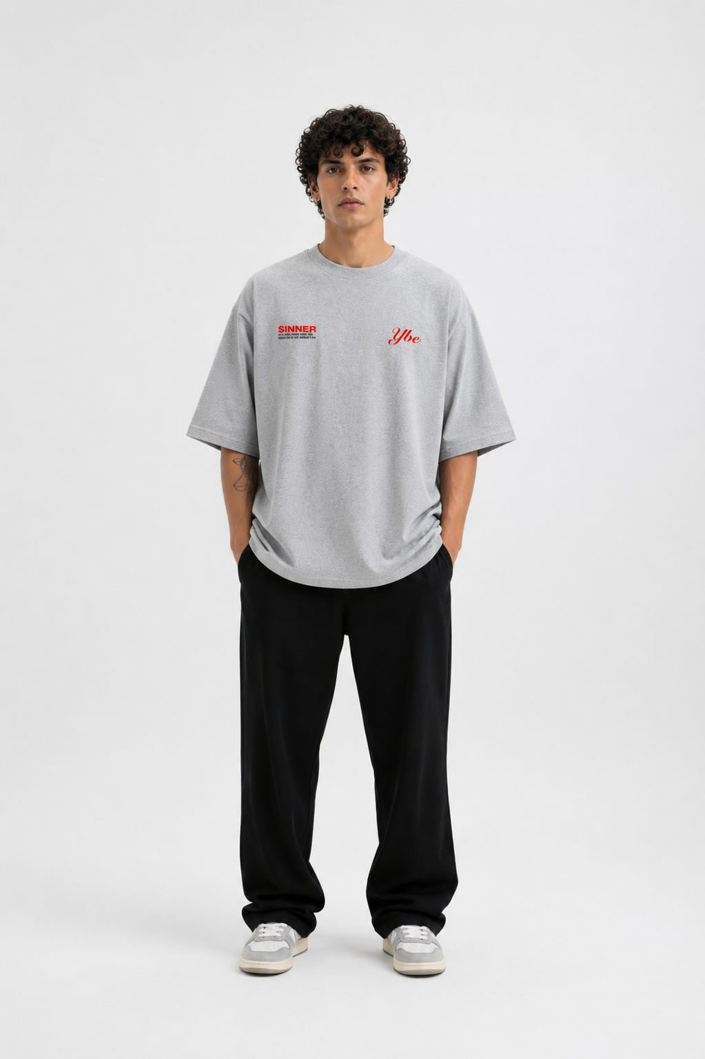 HATE THE SIN LOVE THE SINNER OVERSIZED T-SHIRT