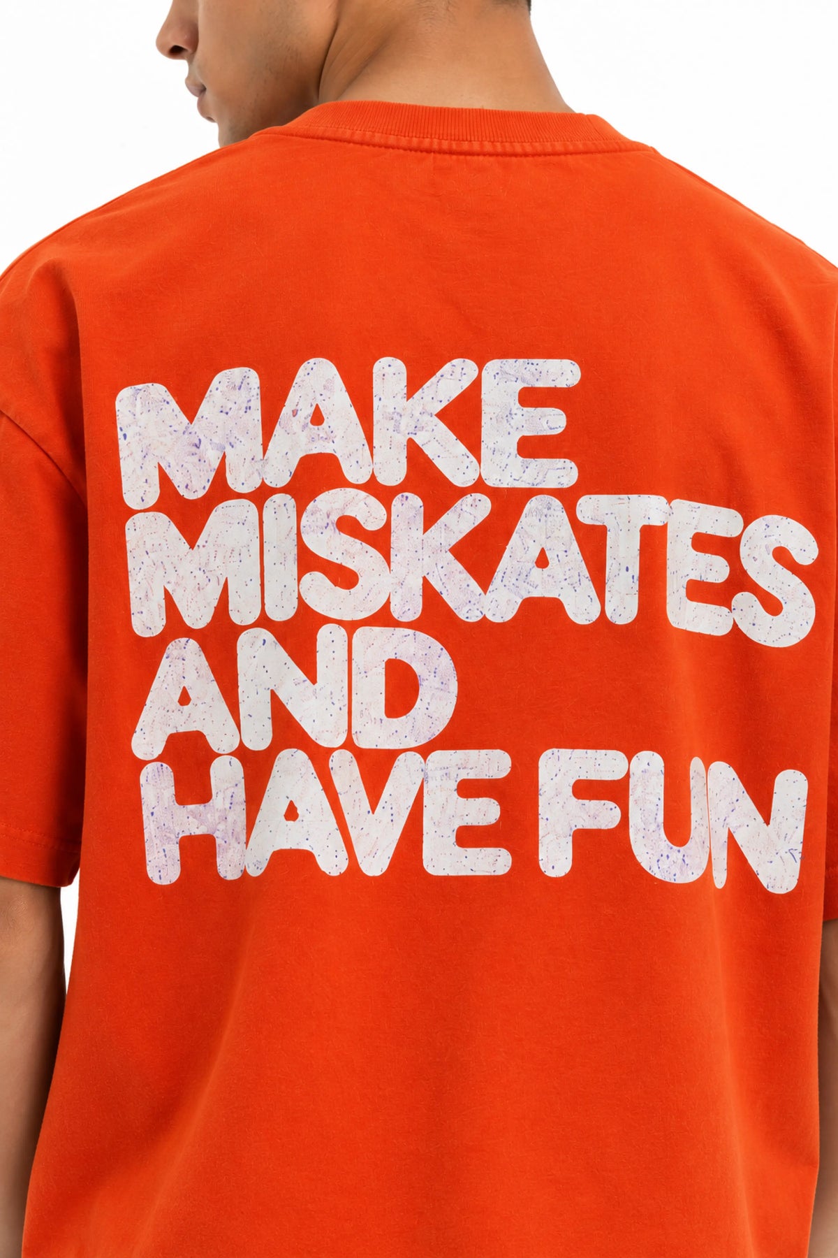 MAKE MISTAKES BOXY FIT T-SHIRT (UNISEX)